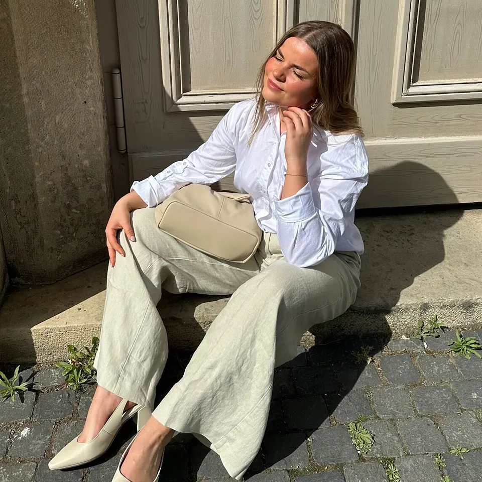 Dam - Kl&auml;der - Byxor - Linnebyxor