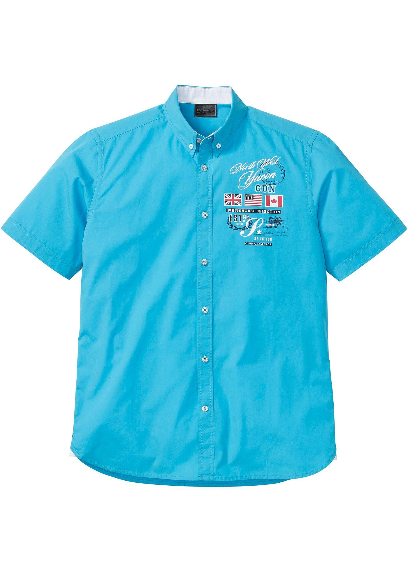 Bonprix - Kort?rmad skjorta med tryck 129.00