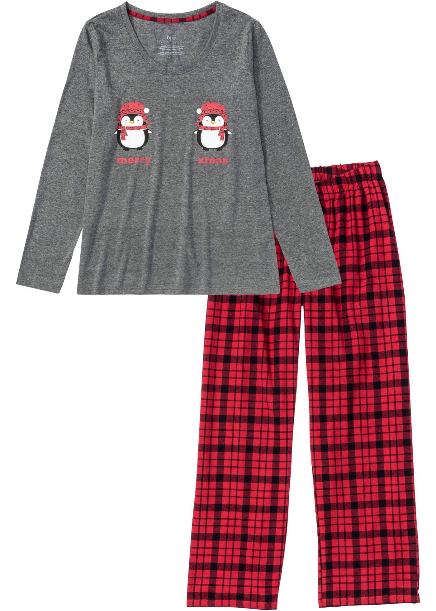 Pyjamas med flanellbyxa