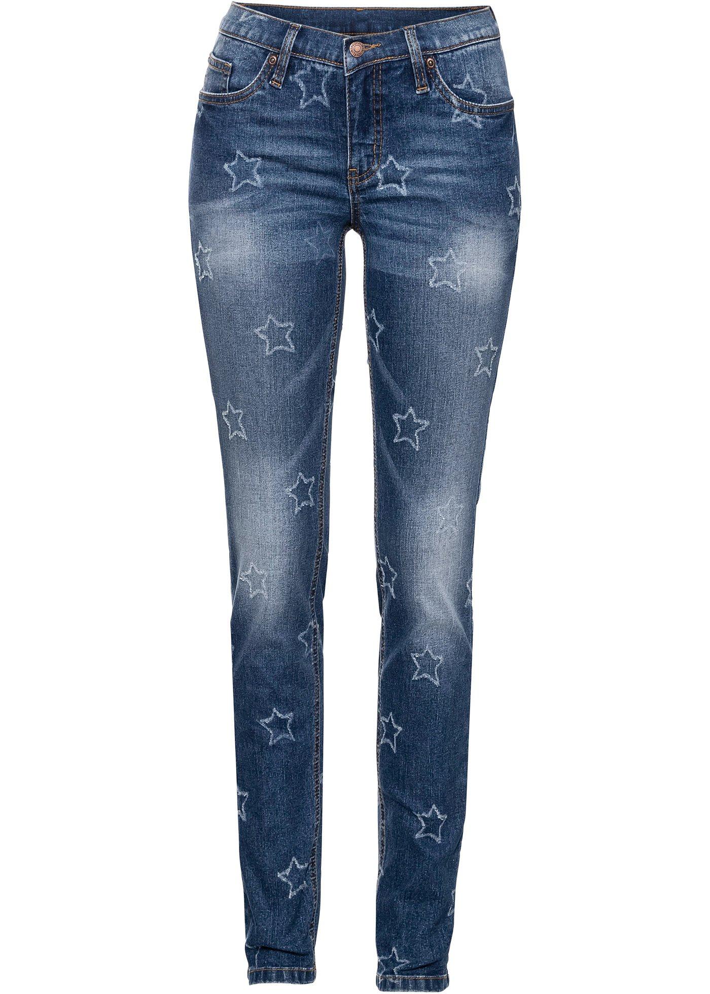 Bonprix - Jeans med destroyed stj?rnor 299.00