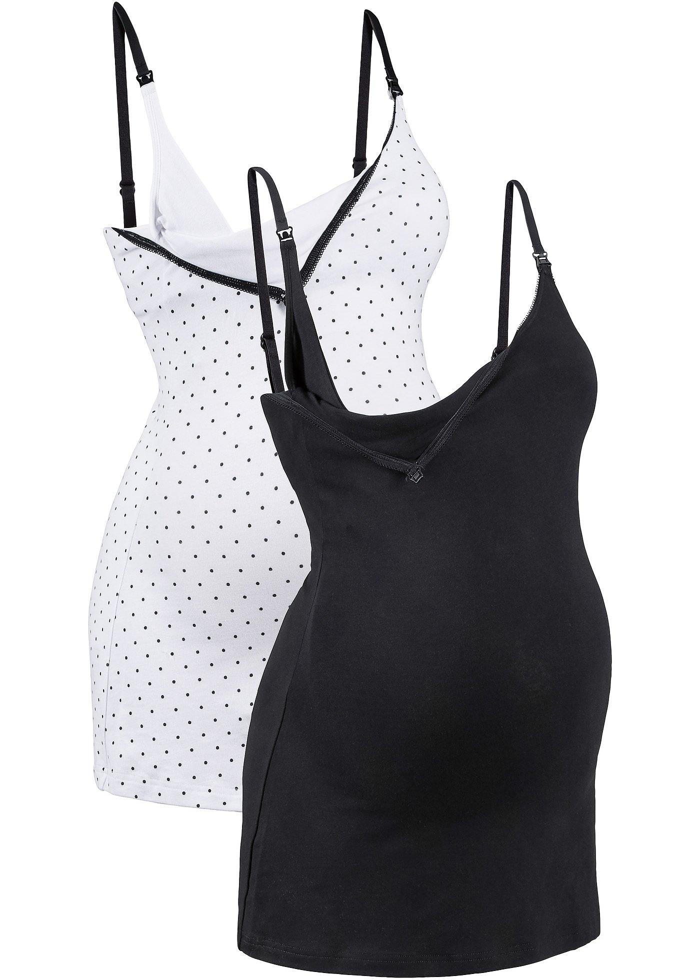 bonprix Amningslinne med ekologisk bomull (2-pack)