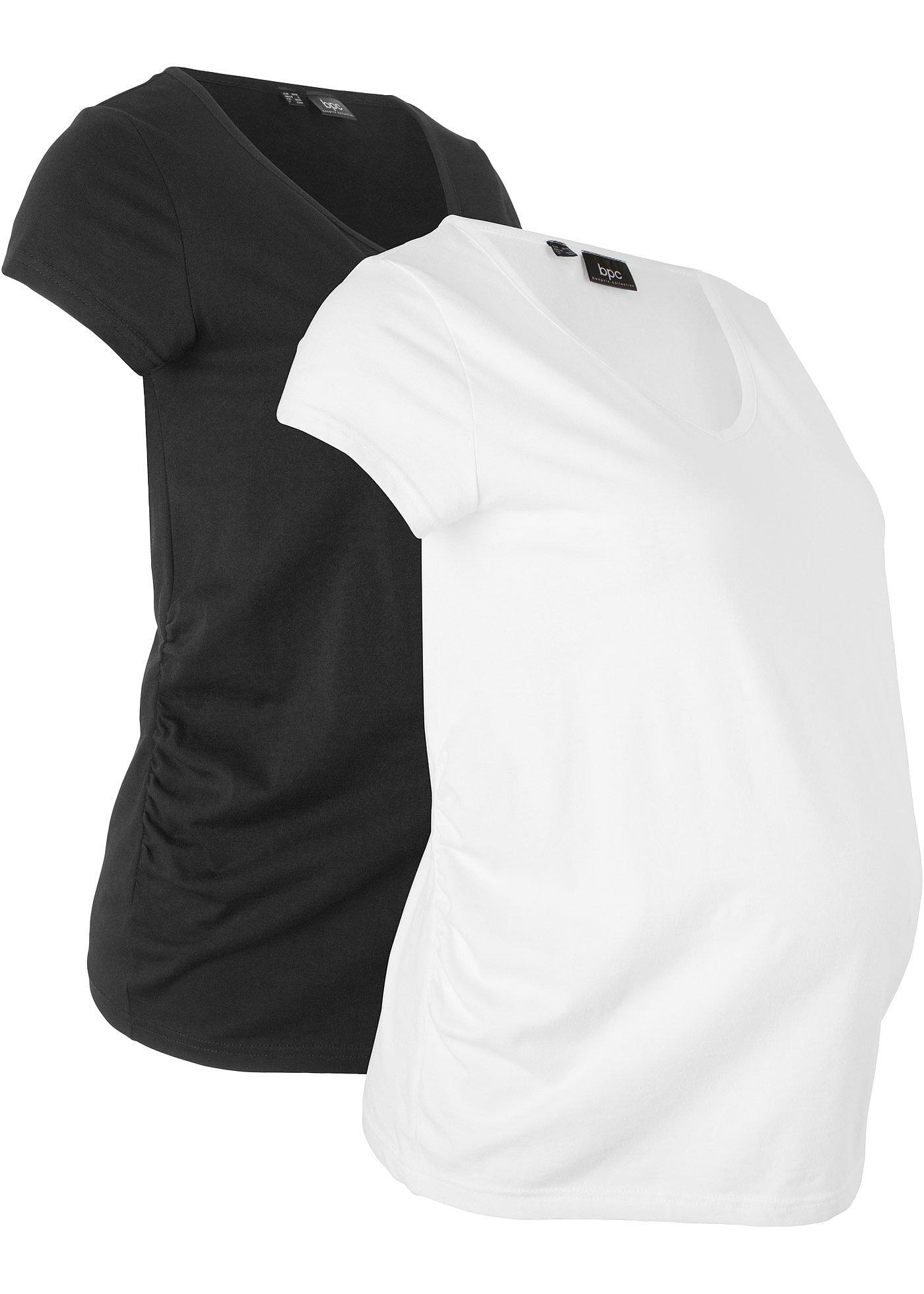 bonprix Mammatopp i basmodell i ekologisk bomull (2-pack)