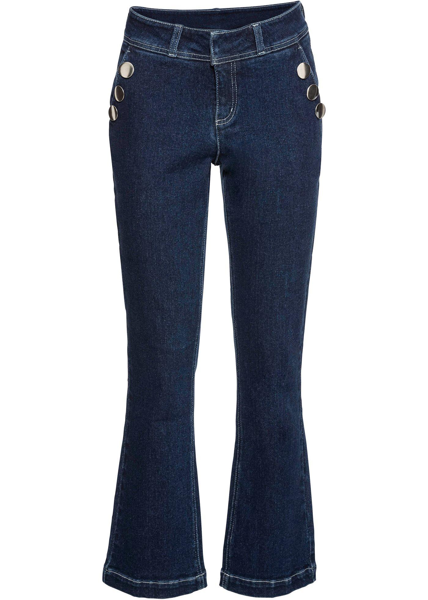 Bonprix - Jeans med dekorativa knappar 299.00