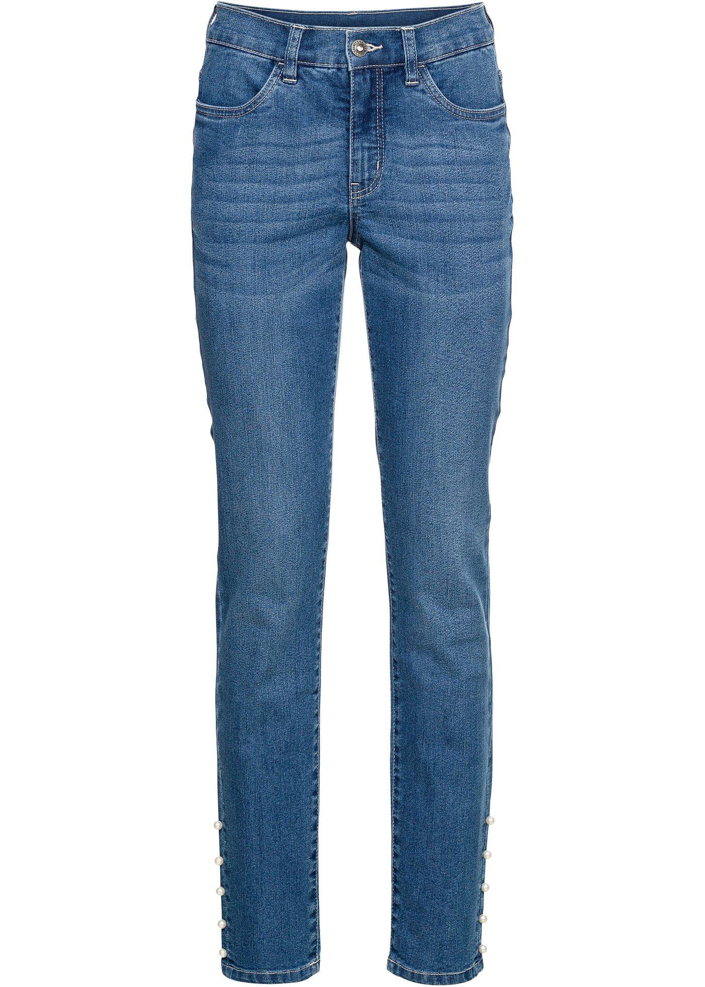 Bonprix - Stretchjeans med p?rlor 349.00