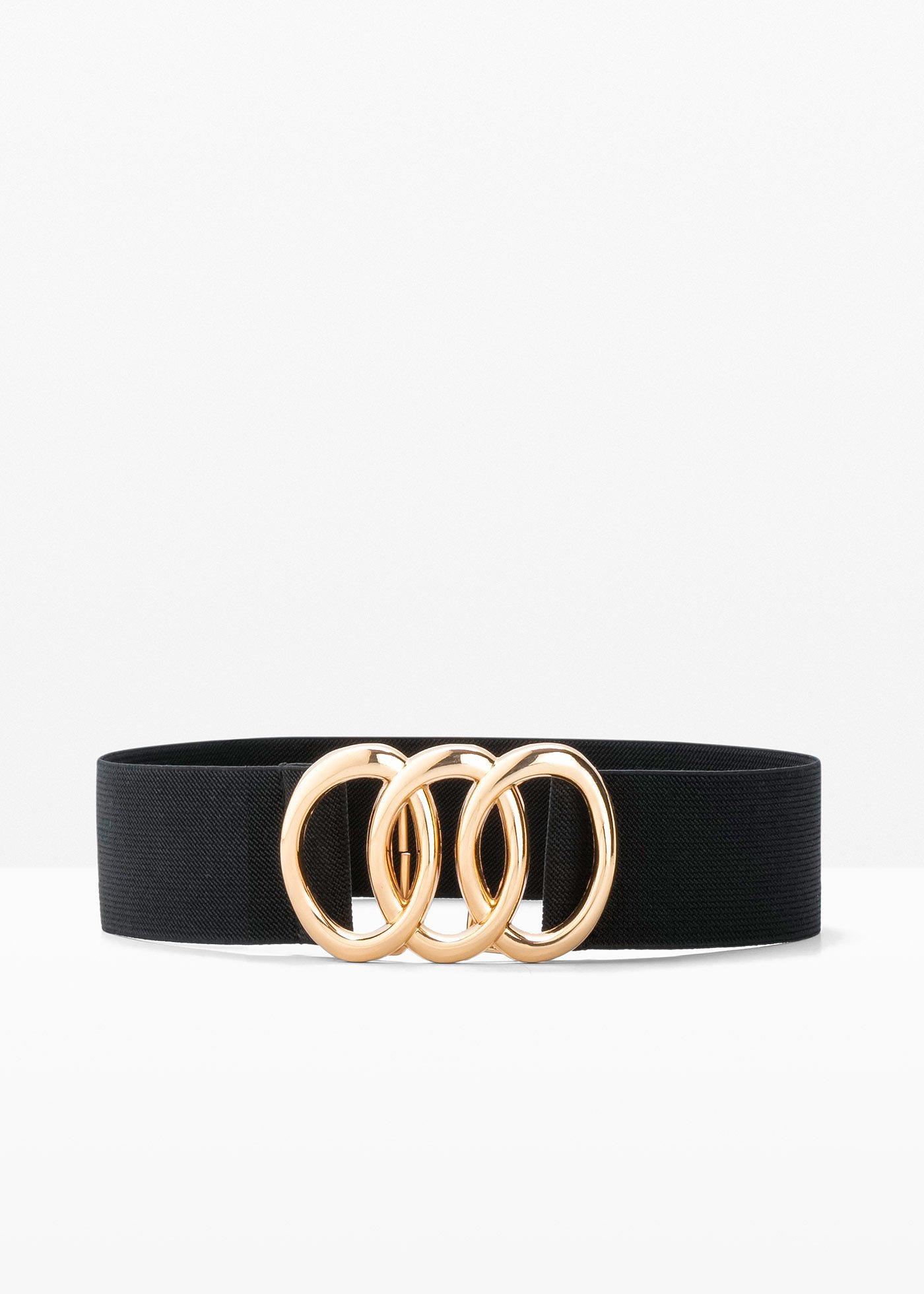 bonprix – Stretchskärp med spänne med ringdesign