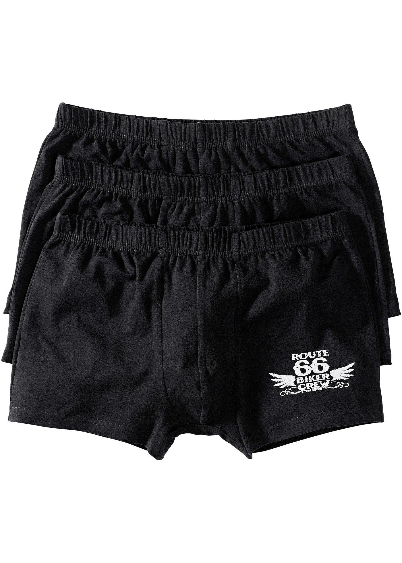 bonprix – Boxershorts med bomull (3-pack) tajta