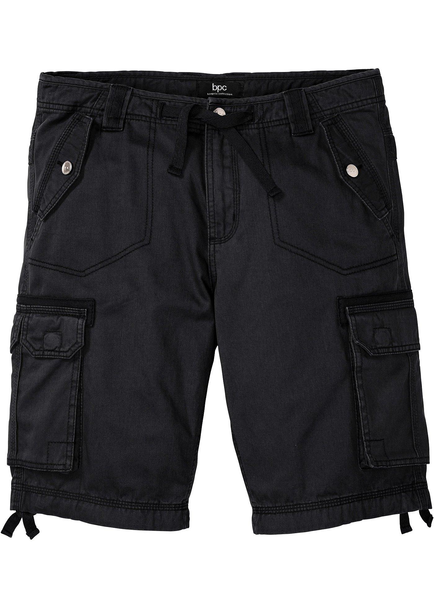 bonprix – Cargoshorts i bomull, normal passform