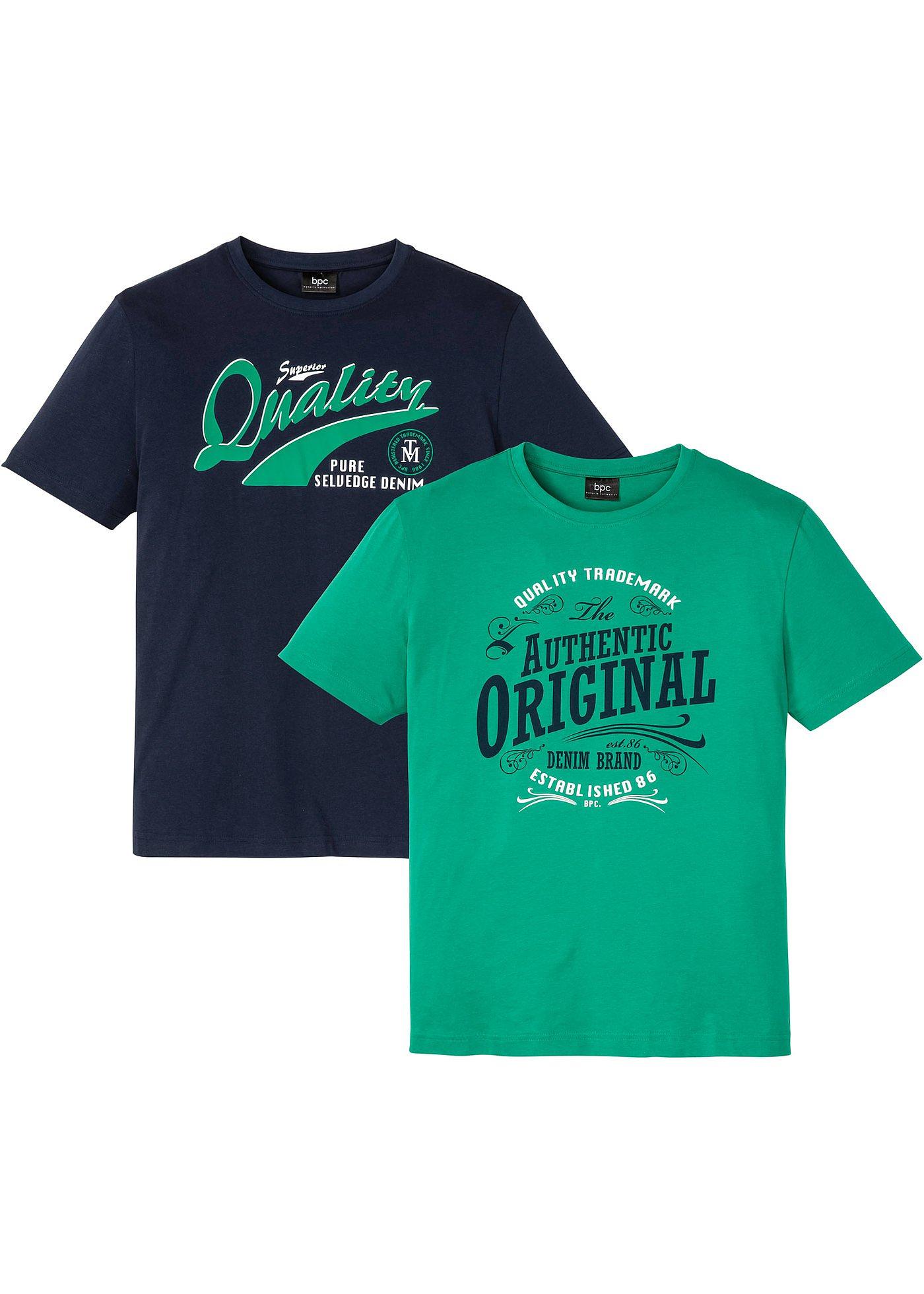 bonprix – T-shirt i ekologisk bomull (2-pack)
