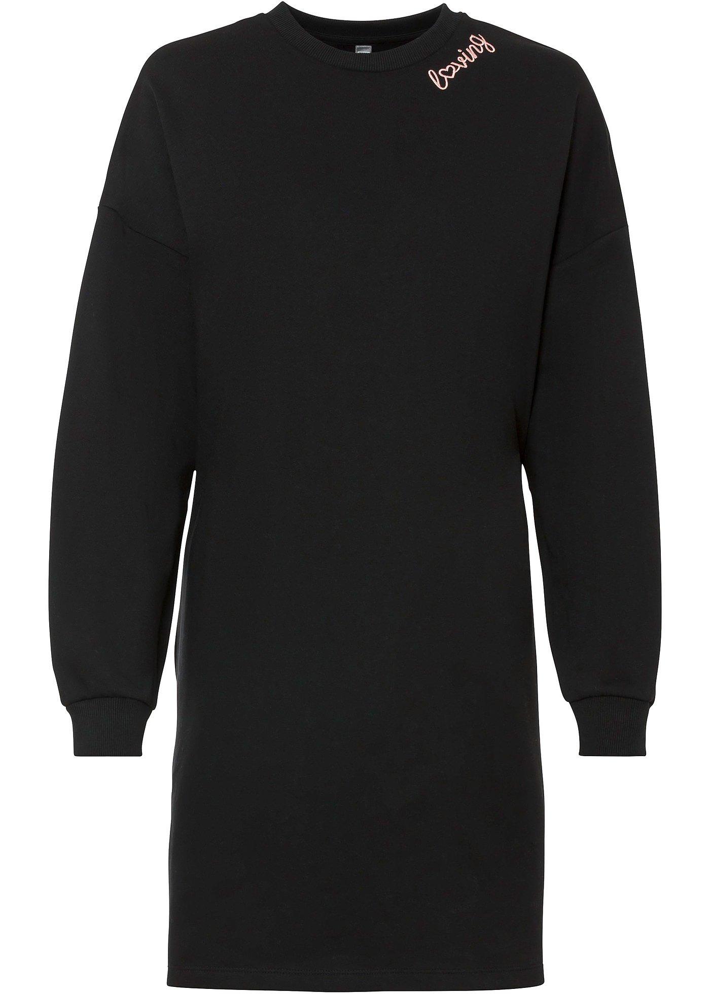 bonprix – Sweatshirtklänning i oversizemodell