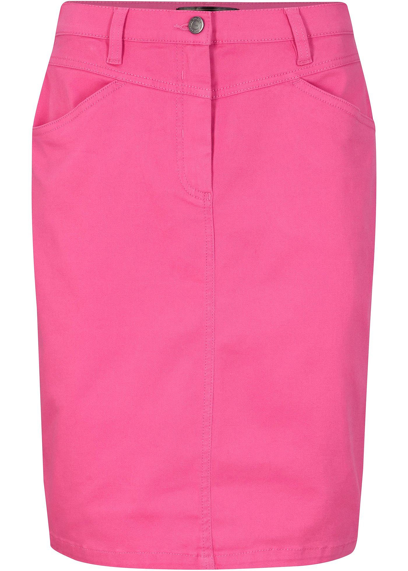 bonprix – Jeanskjol med stretch