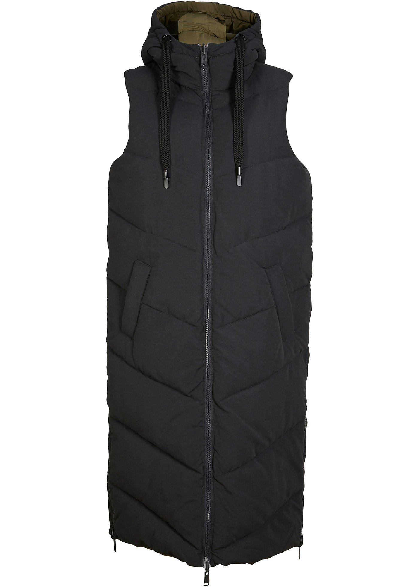 bonprix – Vändbar täckväst med huva i återvunnen polyester