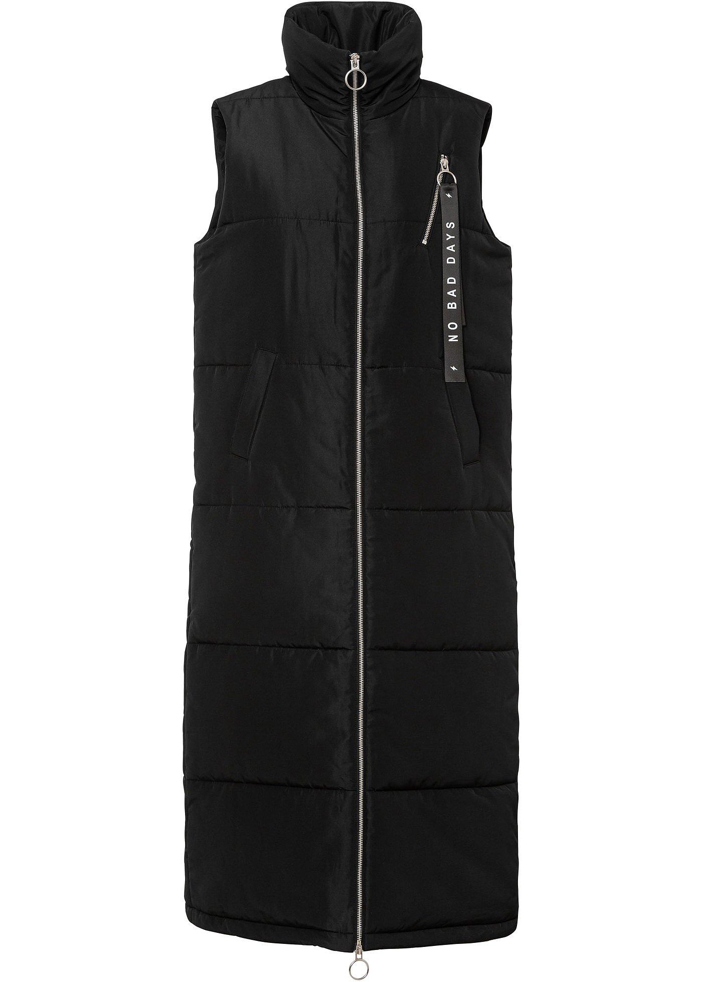 bonprix – Lång väst i återvunnen polyester