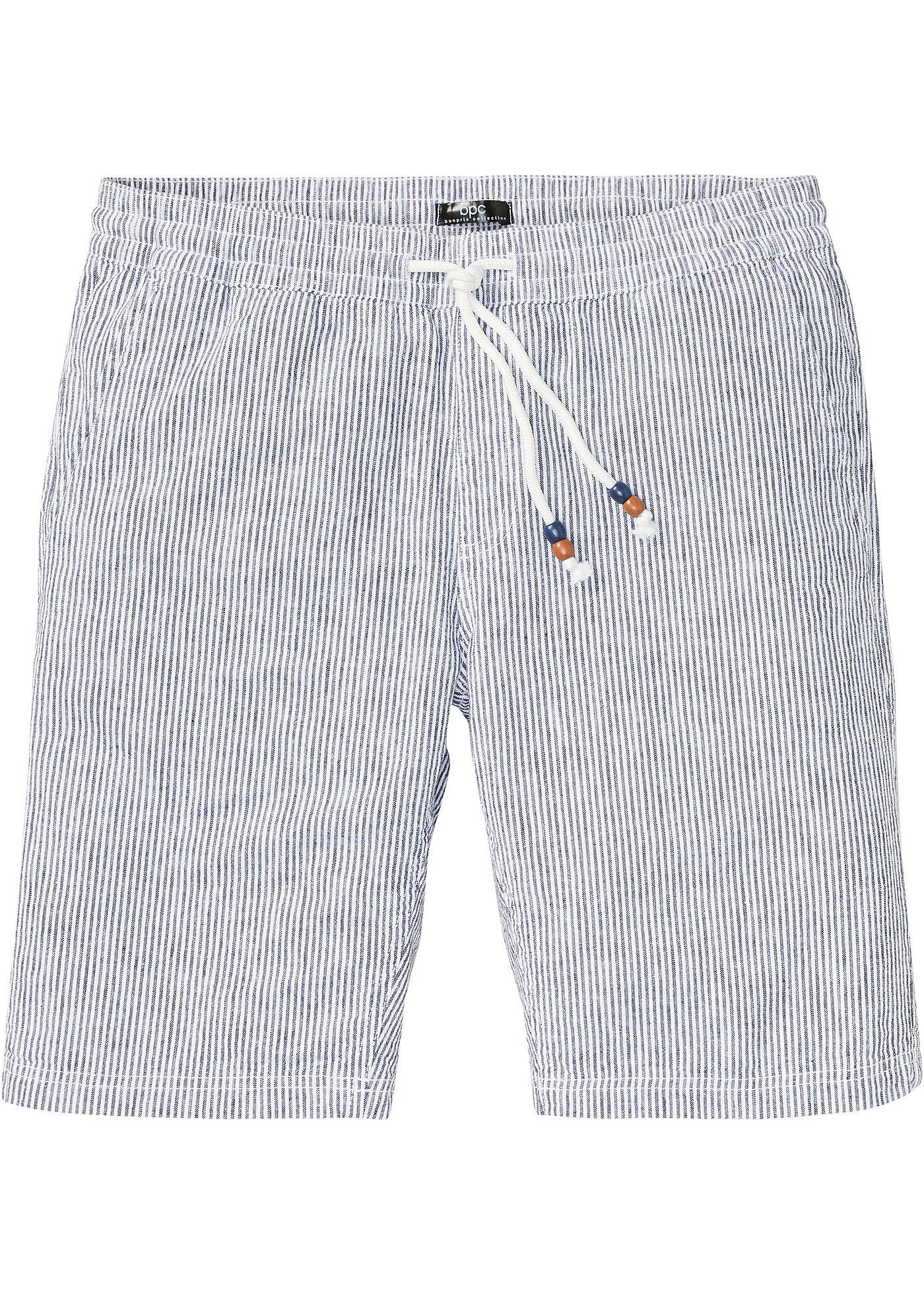 bonprix – Bermudas i luftig linnemix, normal passform