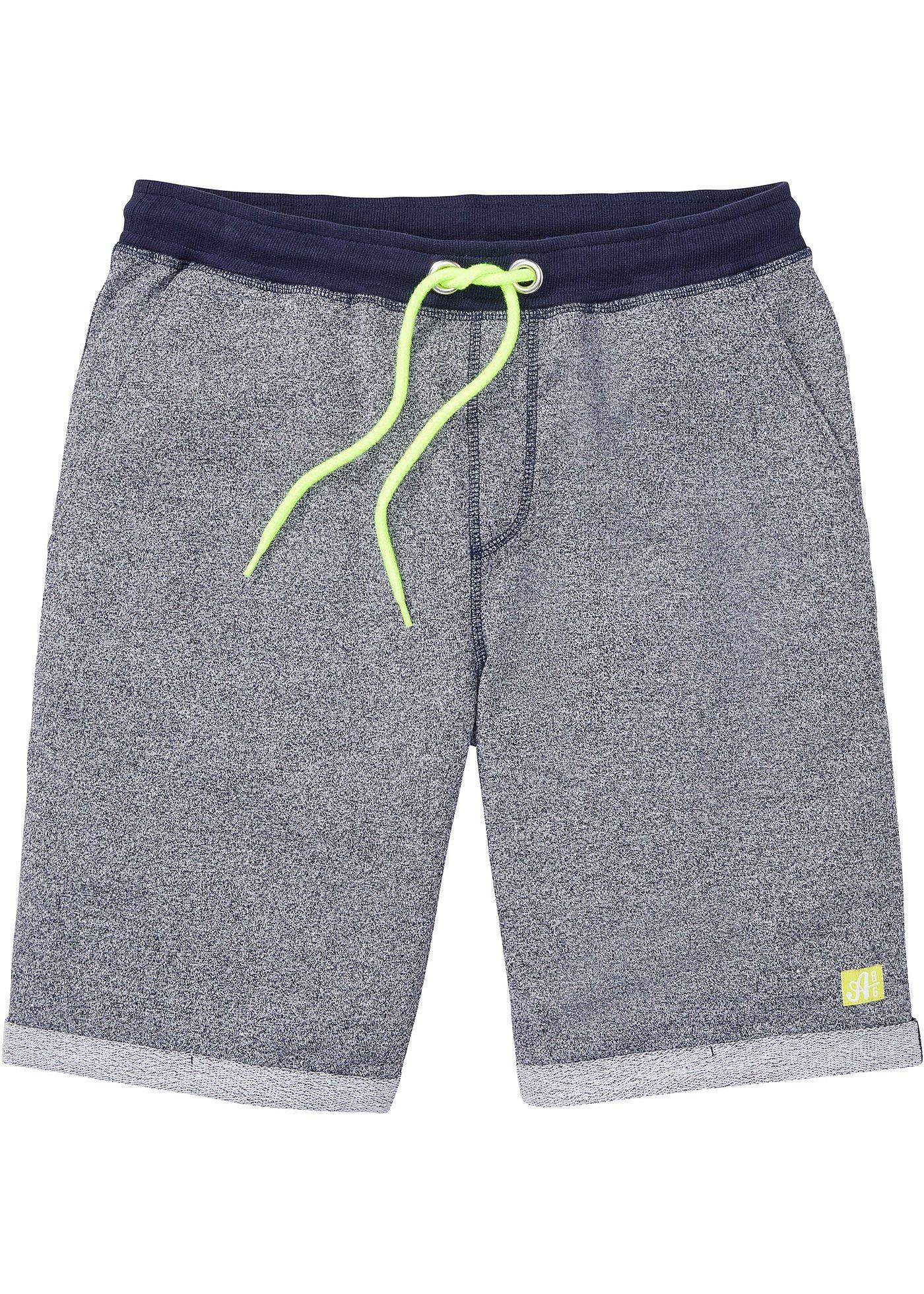 bonprix – Trikåshorts med denimlook