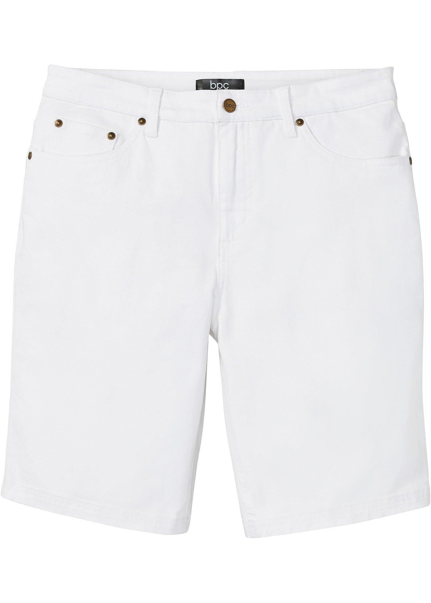 bonprix – Stretchiga bermudas, klassisk passform