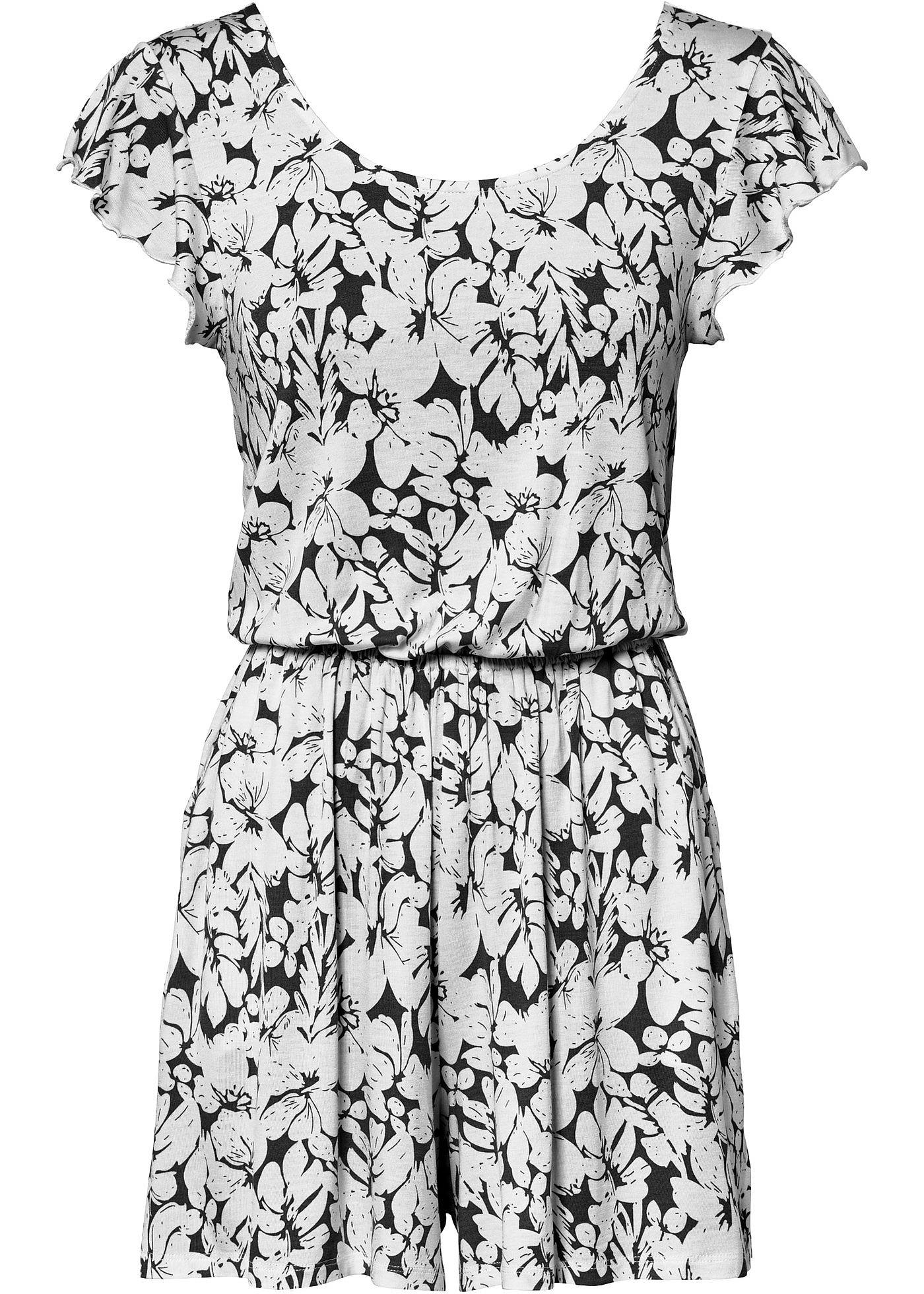 bonprix – Jumpsuit i mjuk viskosmix