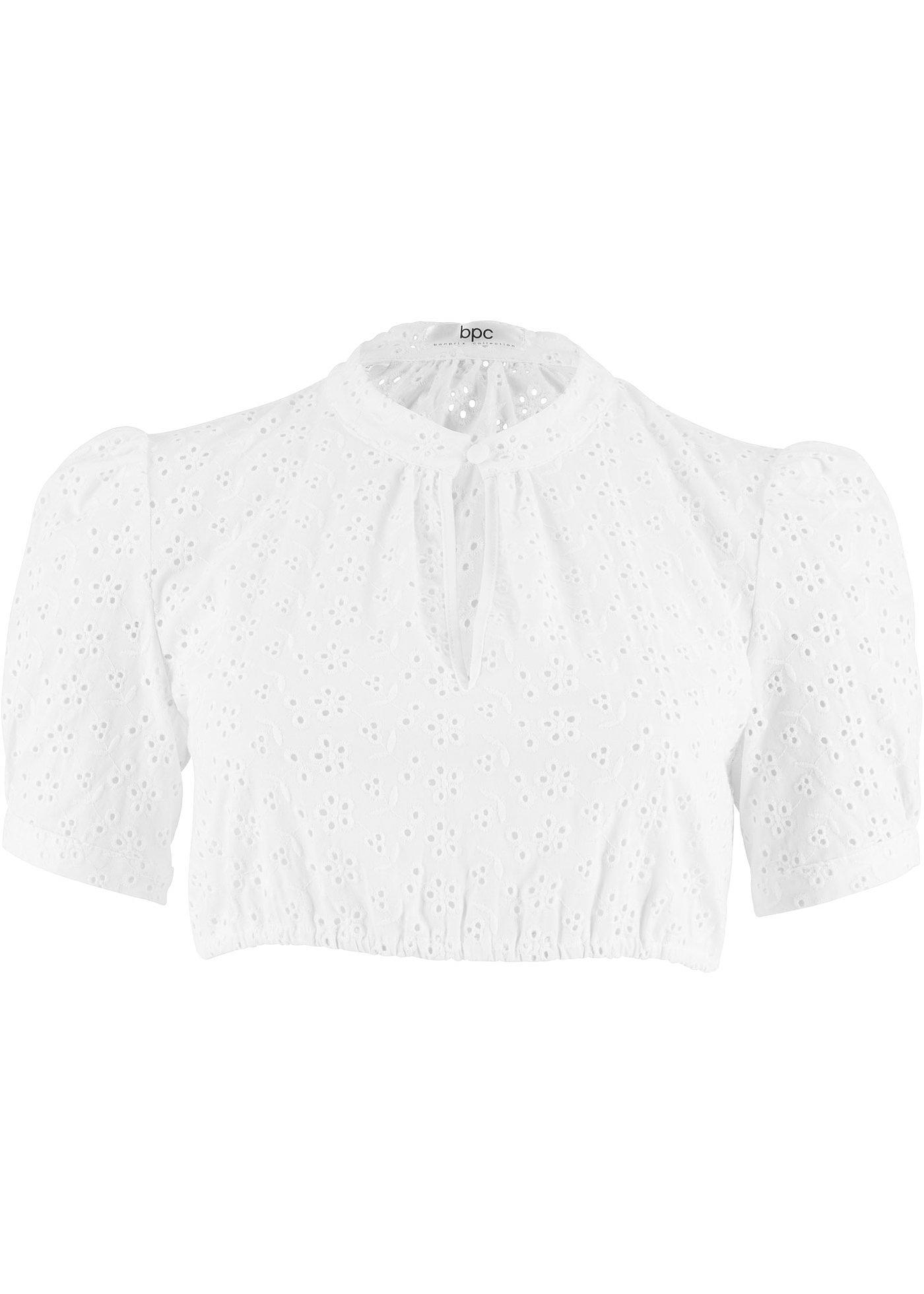 bonprix – Dirndlblus med hålspets