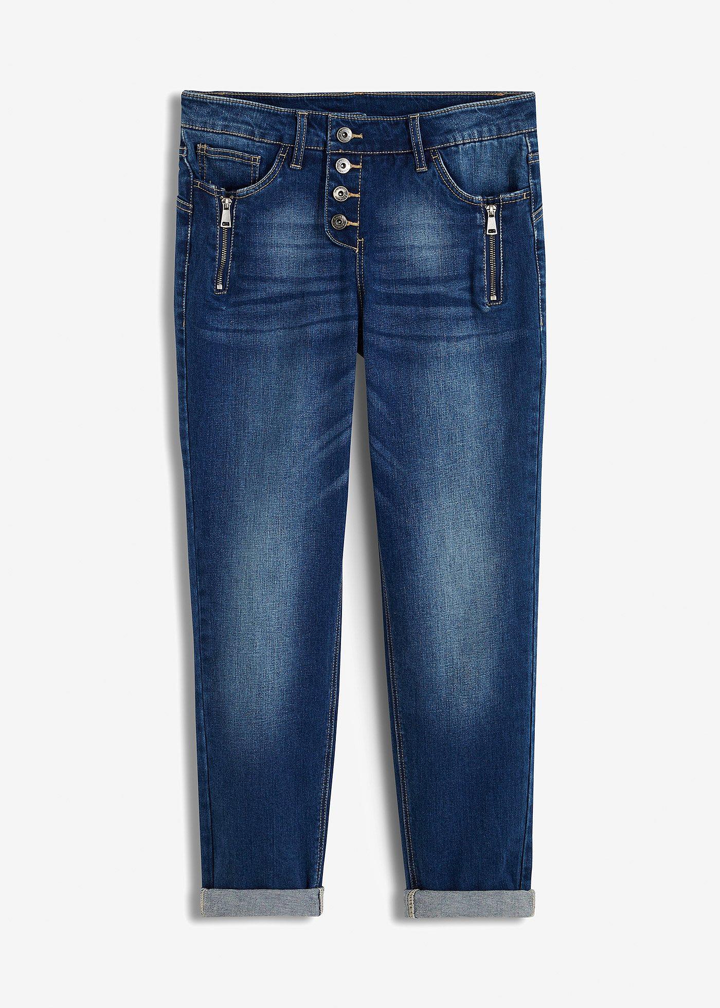 bonprix – Boyfriend Jeans Mid Waist