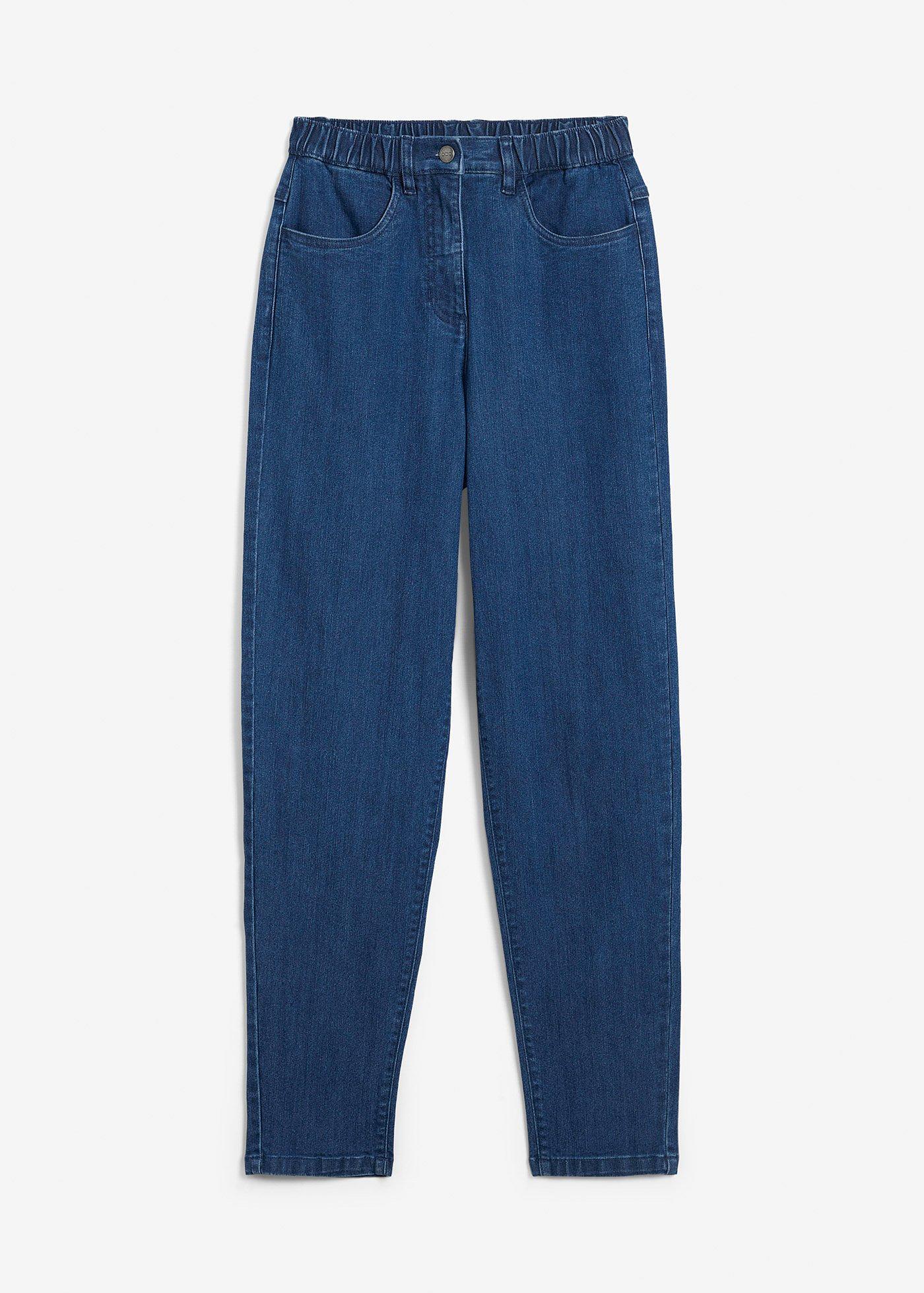 bonprix Mom Jeans, High Waist, Stretch