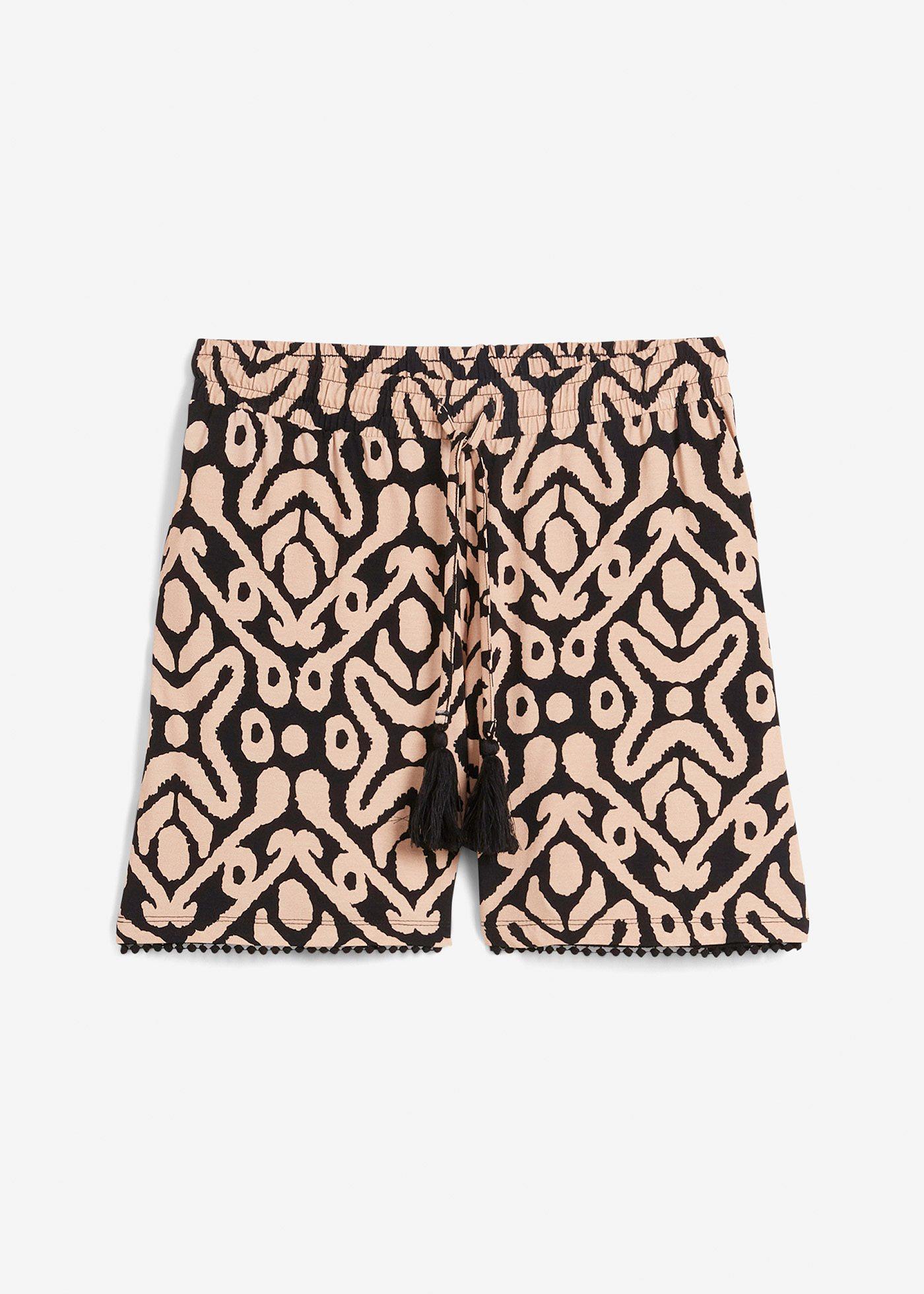 bonprix – Jerseyshorts av mjuk viskosmix