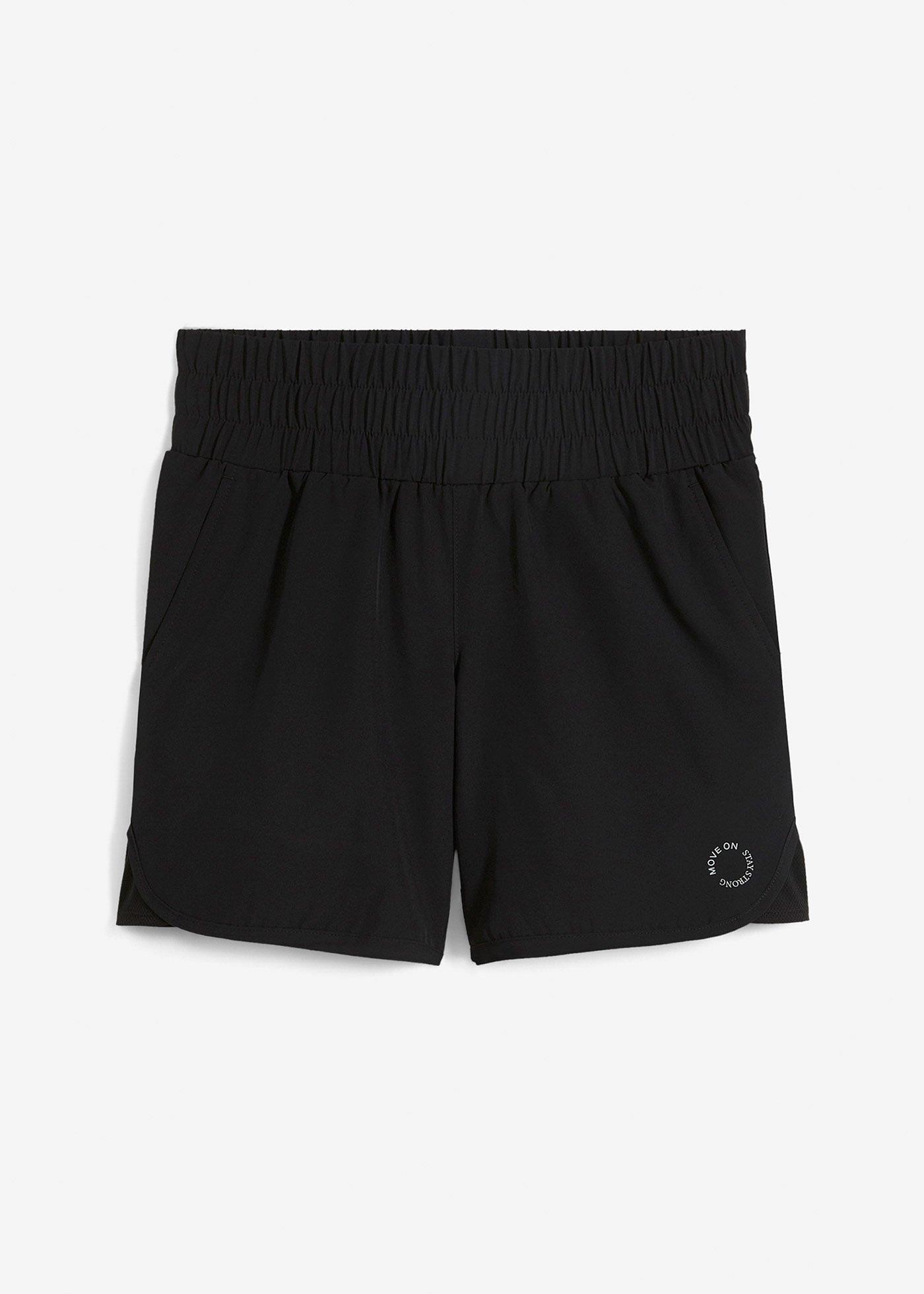 bonprix – Funktionsshorts med smocklinning, snabbtorkande