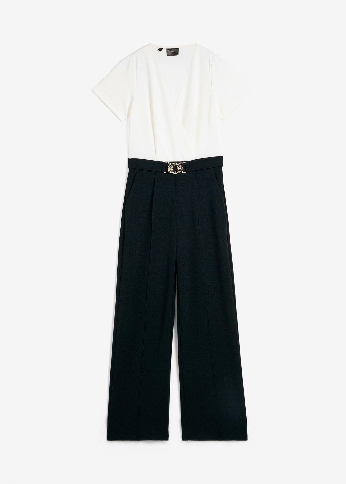 bonprix – Jumpsuit med snyggt spänne