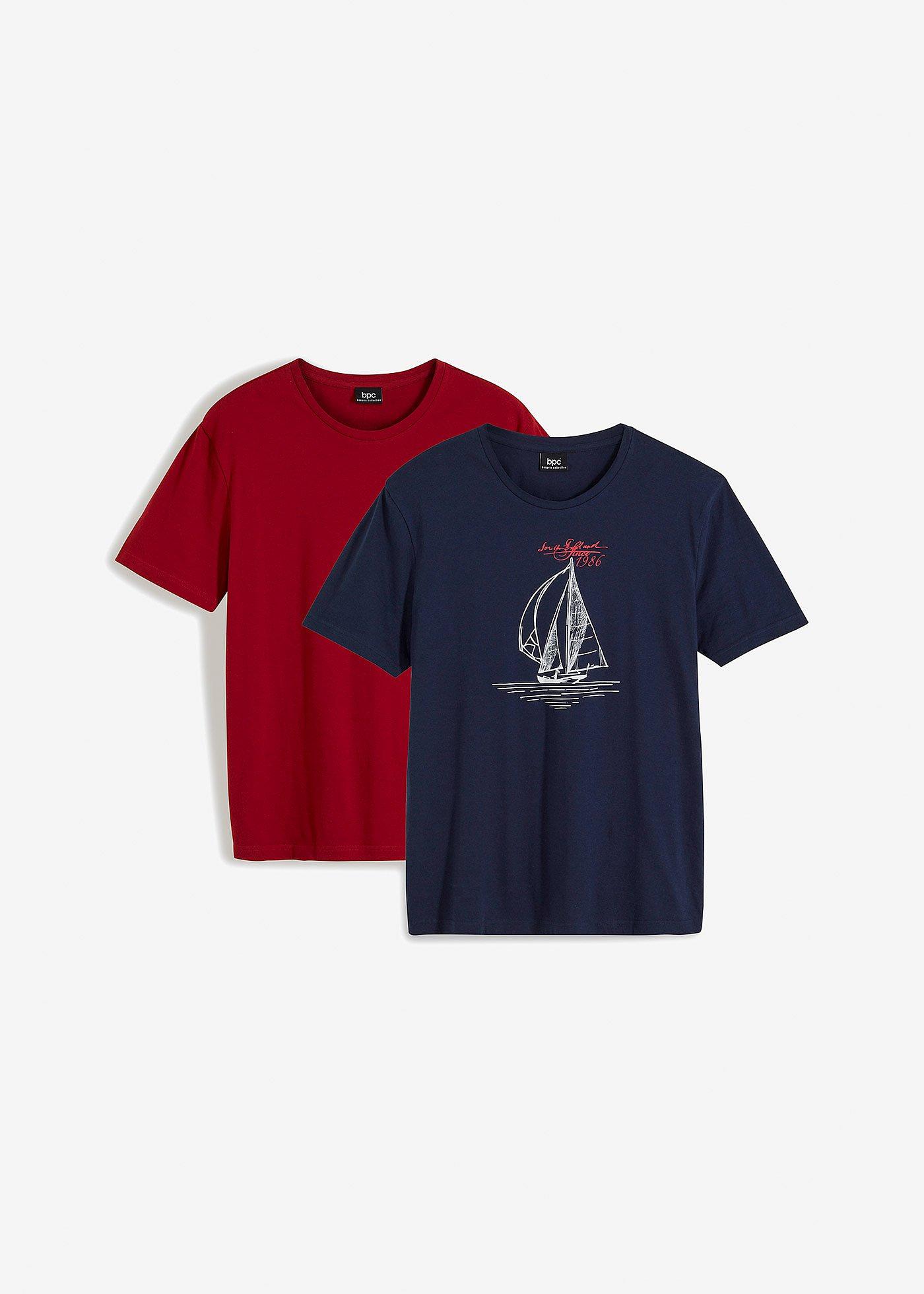bonprix – T-shirt i ekologisk bomull (2-pack)