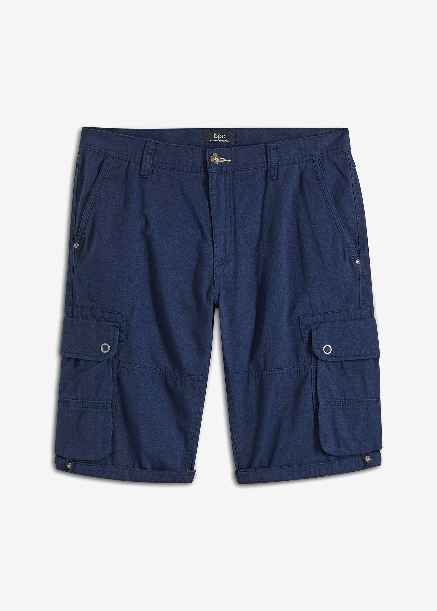 bonprix – Bermudas i cargostil av bomull, normal passform