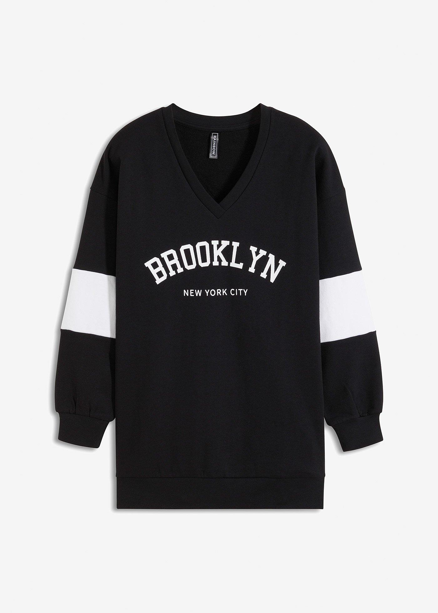 bonprix – Oversizesweatshirt i bomullsmix