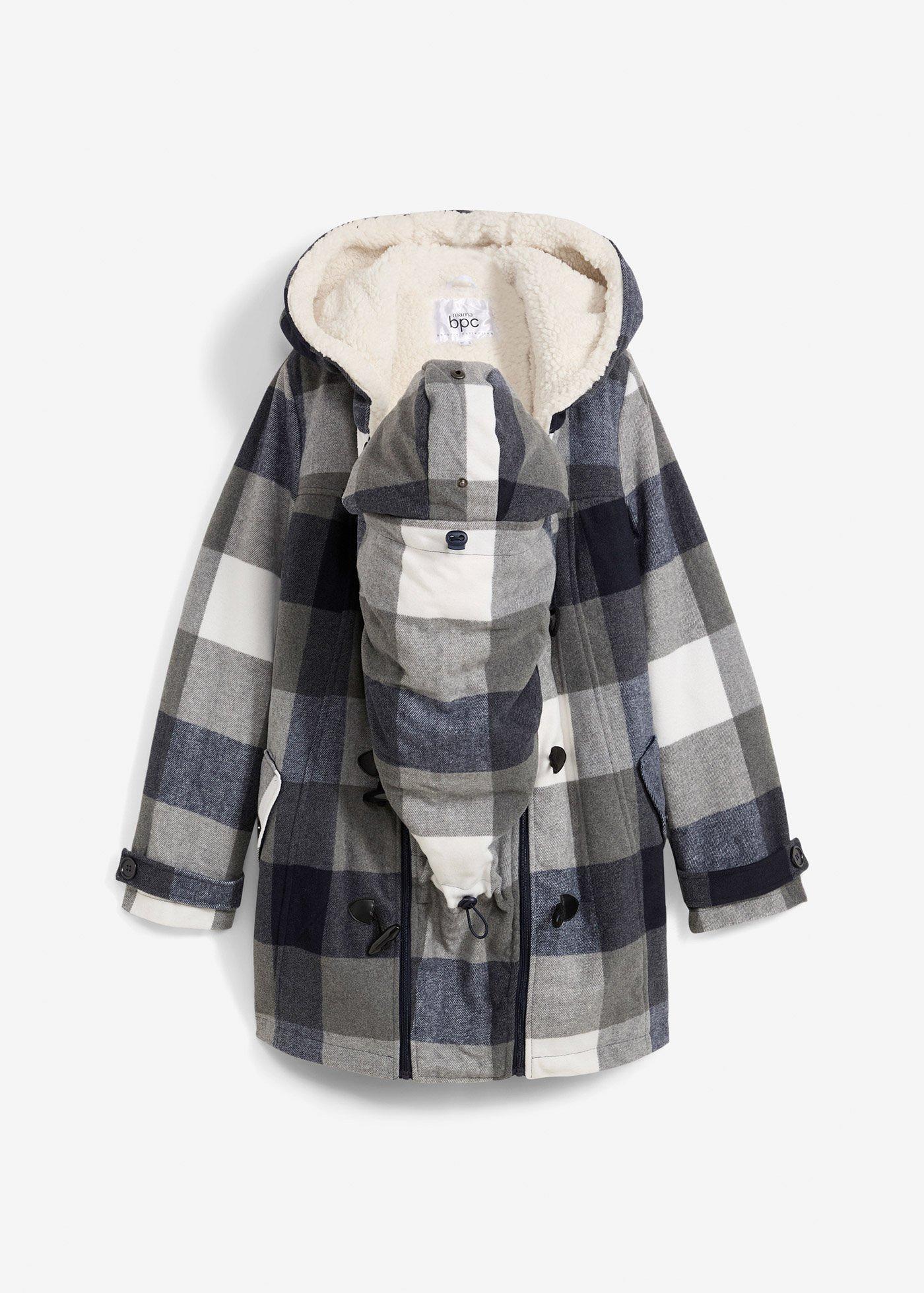 bonprix Mammayllejacka med teddyfoder och babyficka