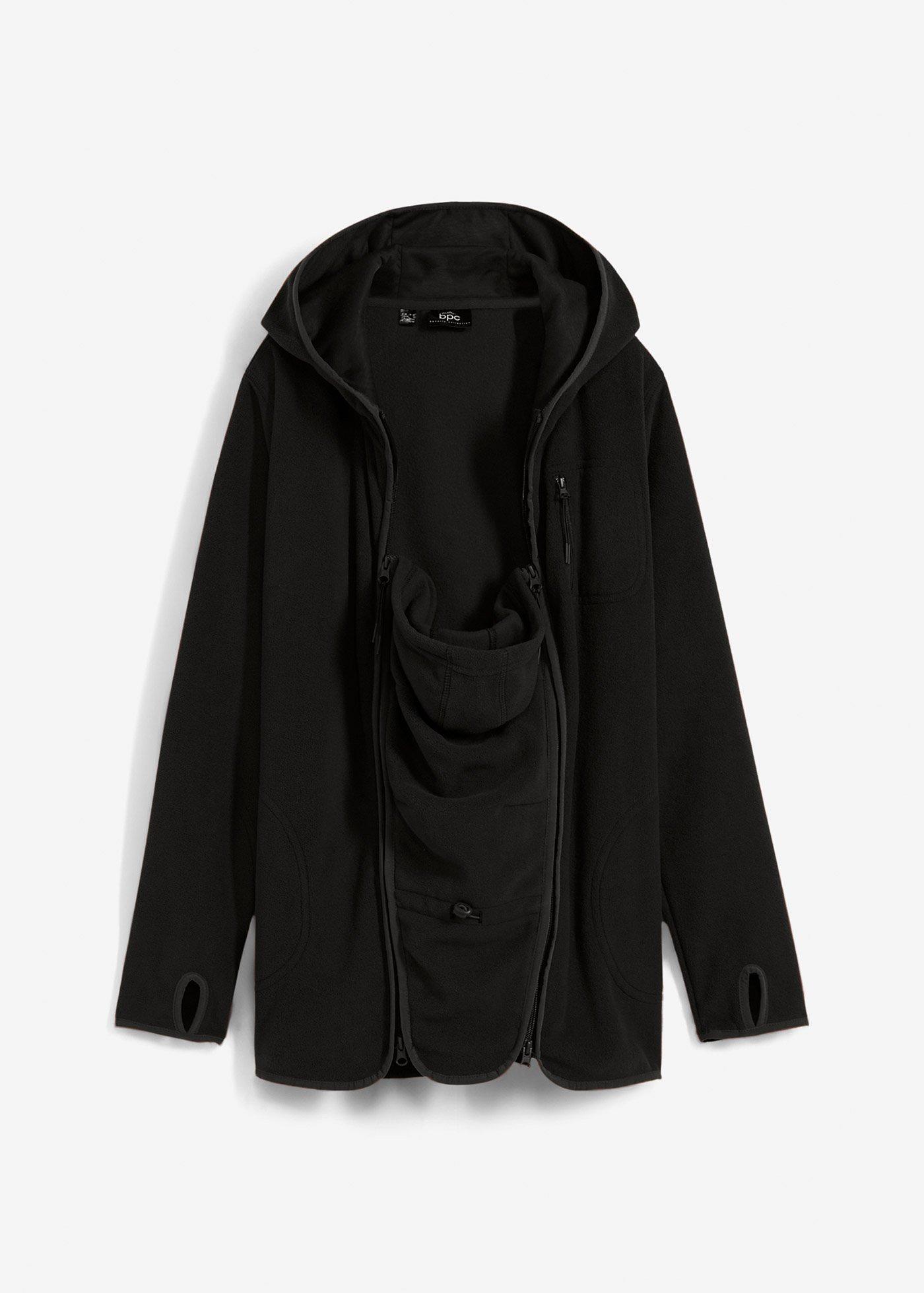 bonprix Mammafleecejacka med babyficka