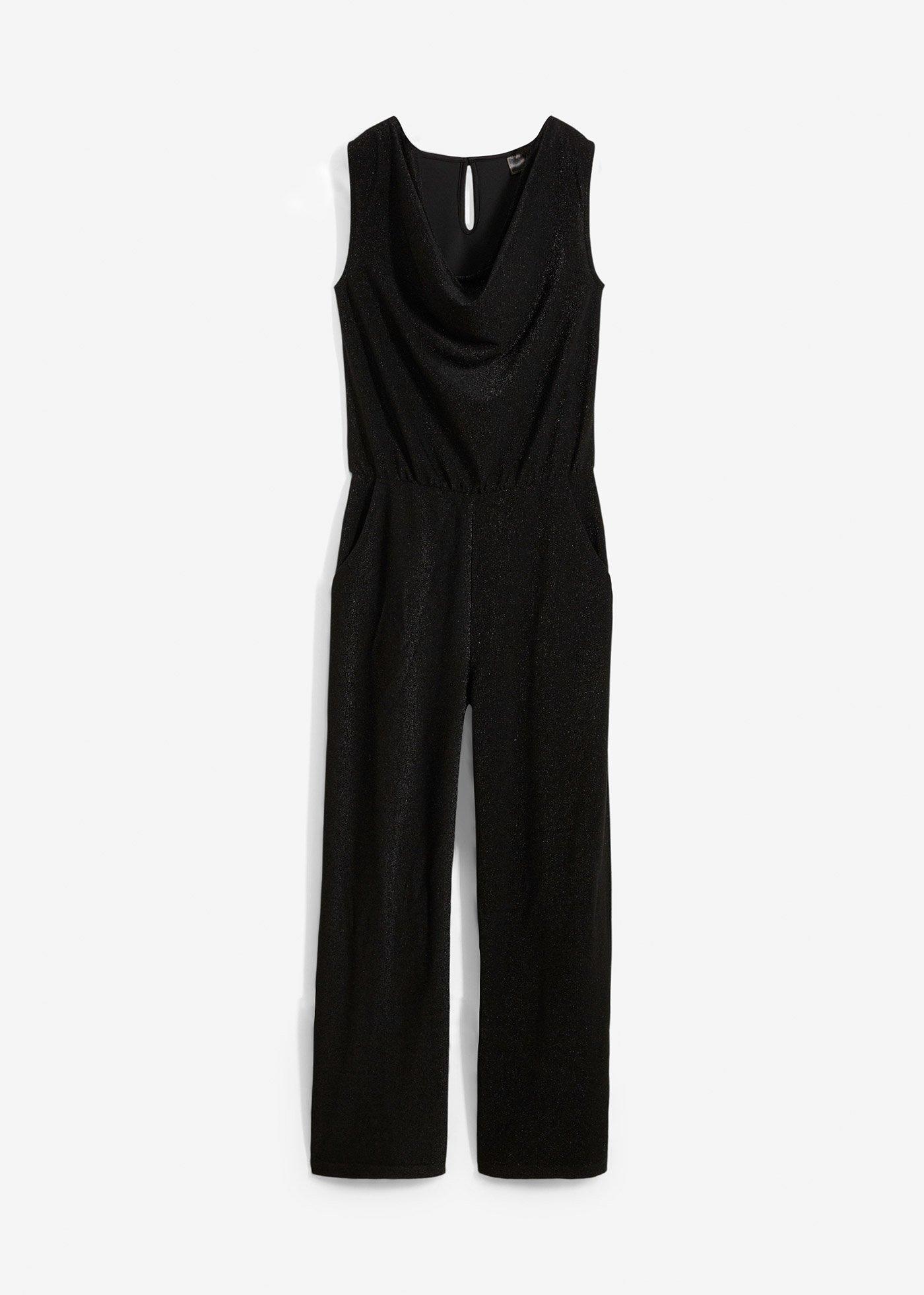 bonprix – Jumpsuit med glittriga detaljer