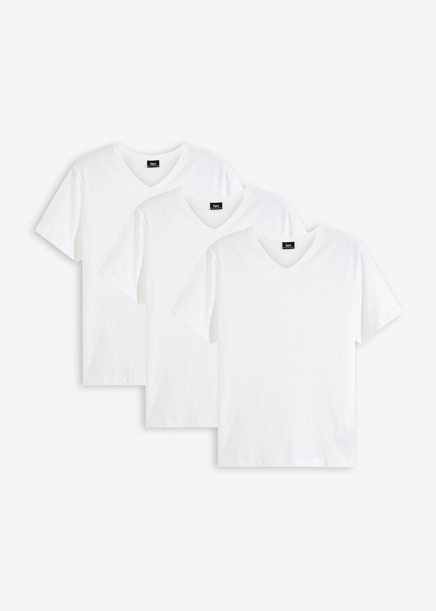 bonprix – V-ringad T-shirt (3-pack)