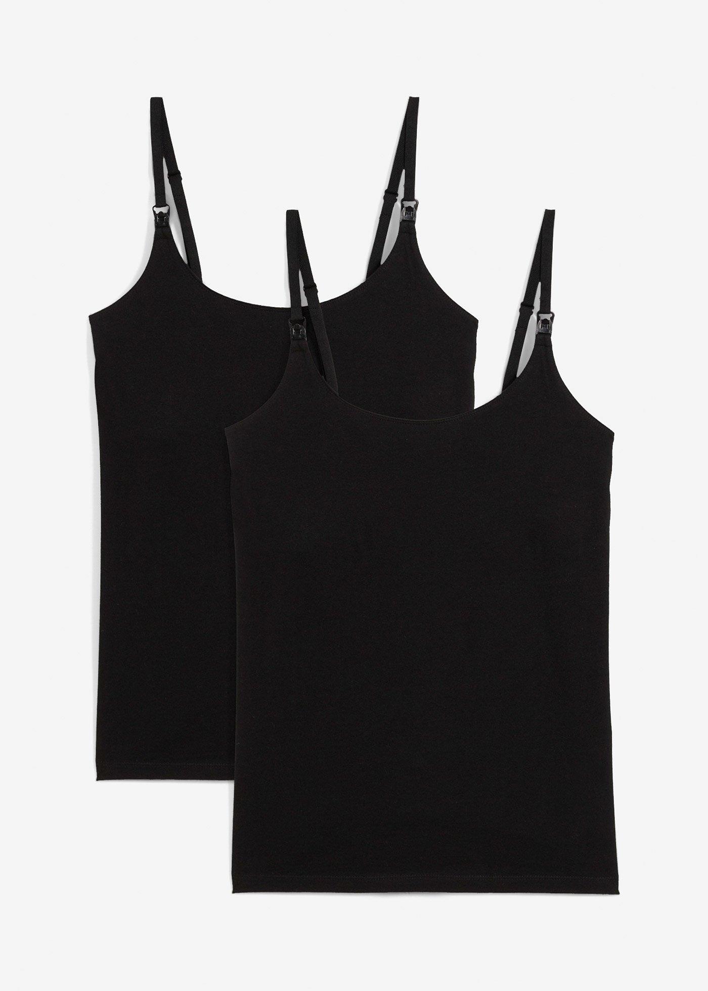 bonprix Amningslinne av ekologisk bomull (2-pack)