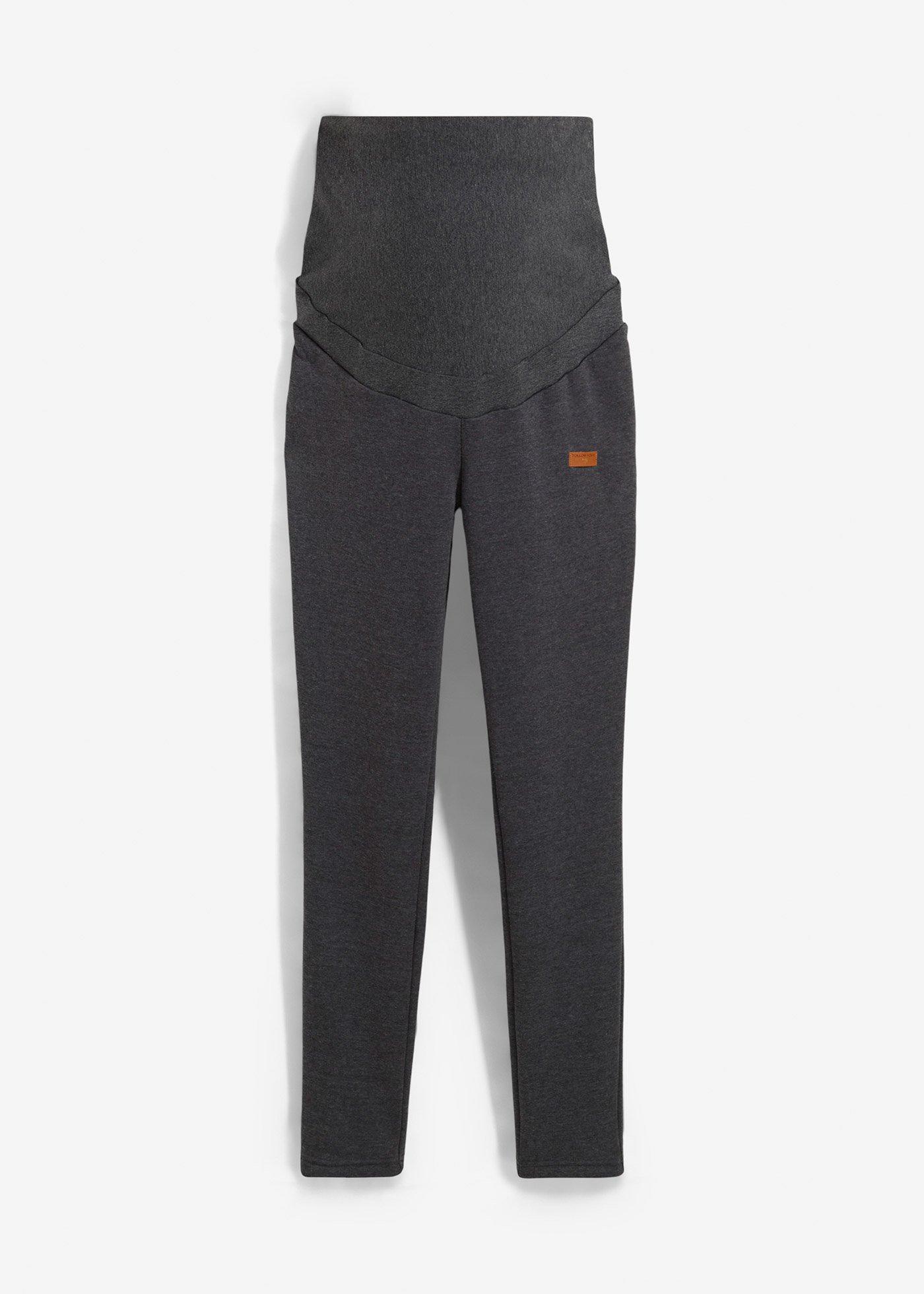 bonprix Mammaleggings med teddyfoder, slim fit