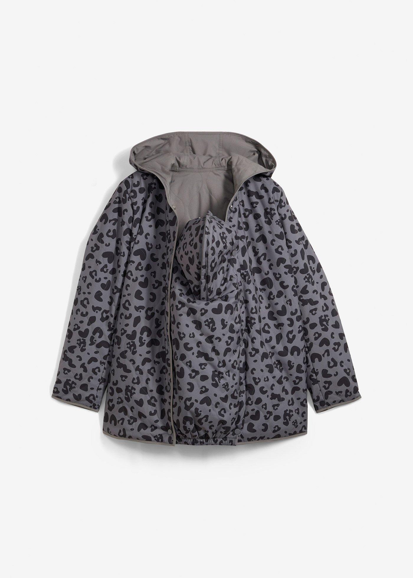 bonprix Vändbar mammajacka med babyficka