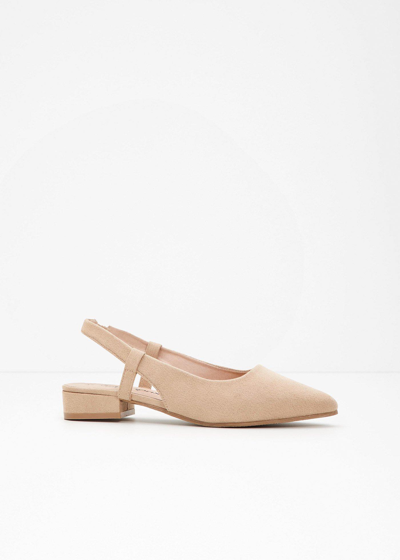 bonprix – Slingbackpumps med låg blockklack