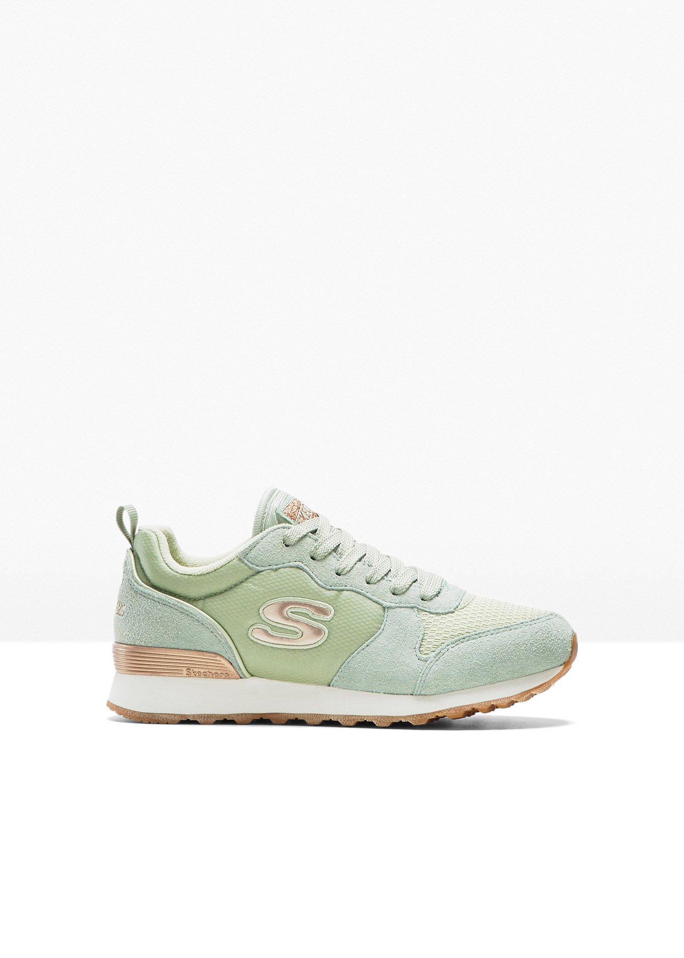 bonprix – Sneakers med memoryskum från Skechers