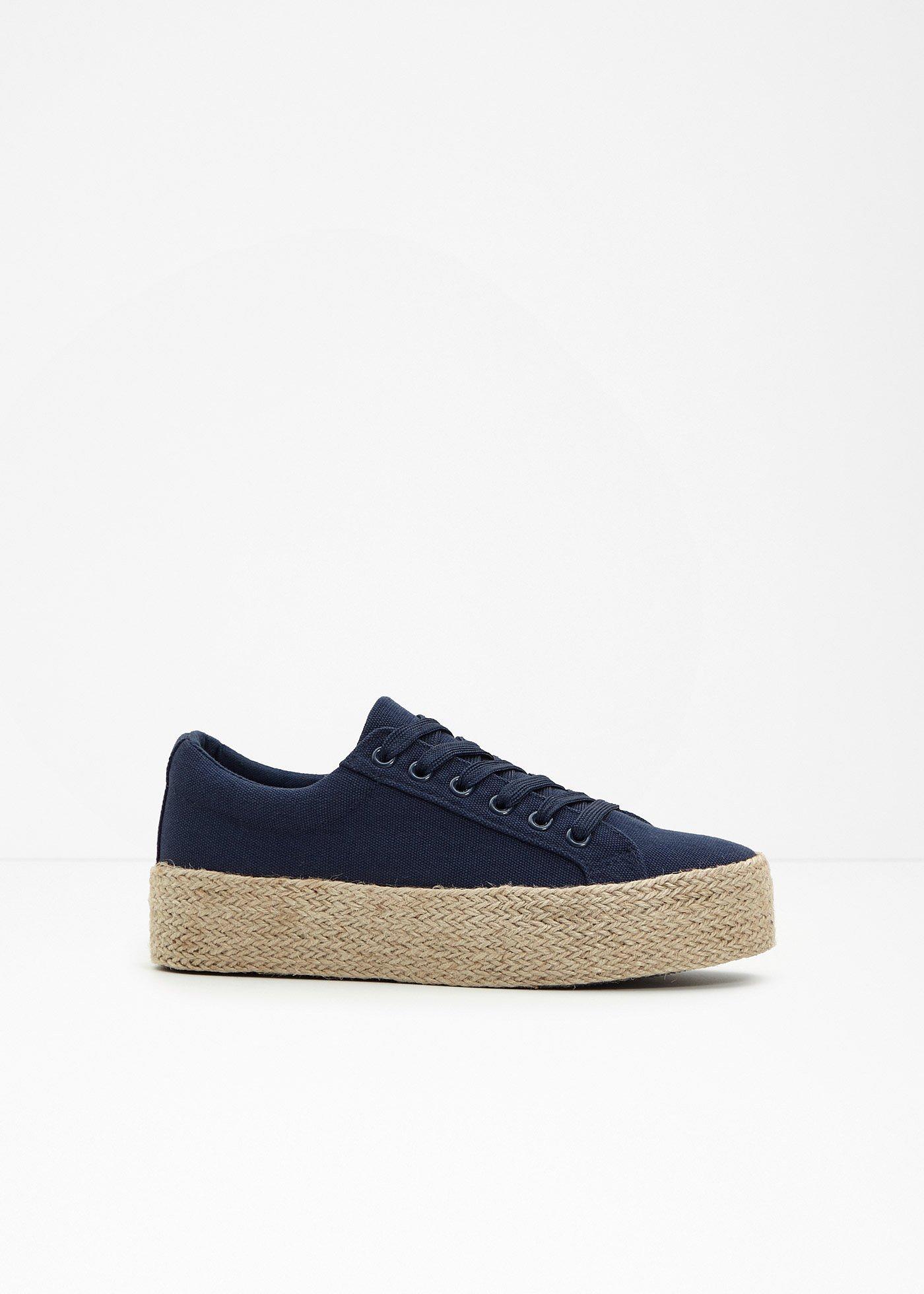 bonprix – Sneakers med platåsula