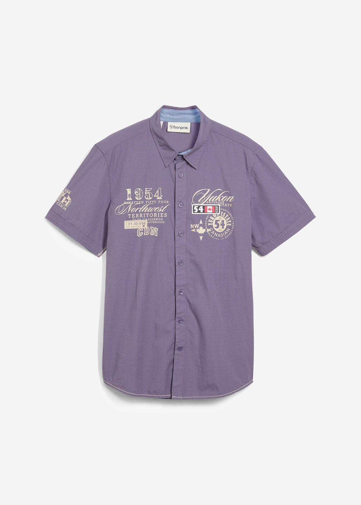 bonprix – Kortärmad skjorta, Slim Fit
