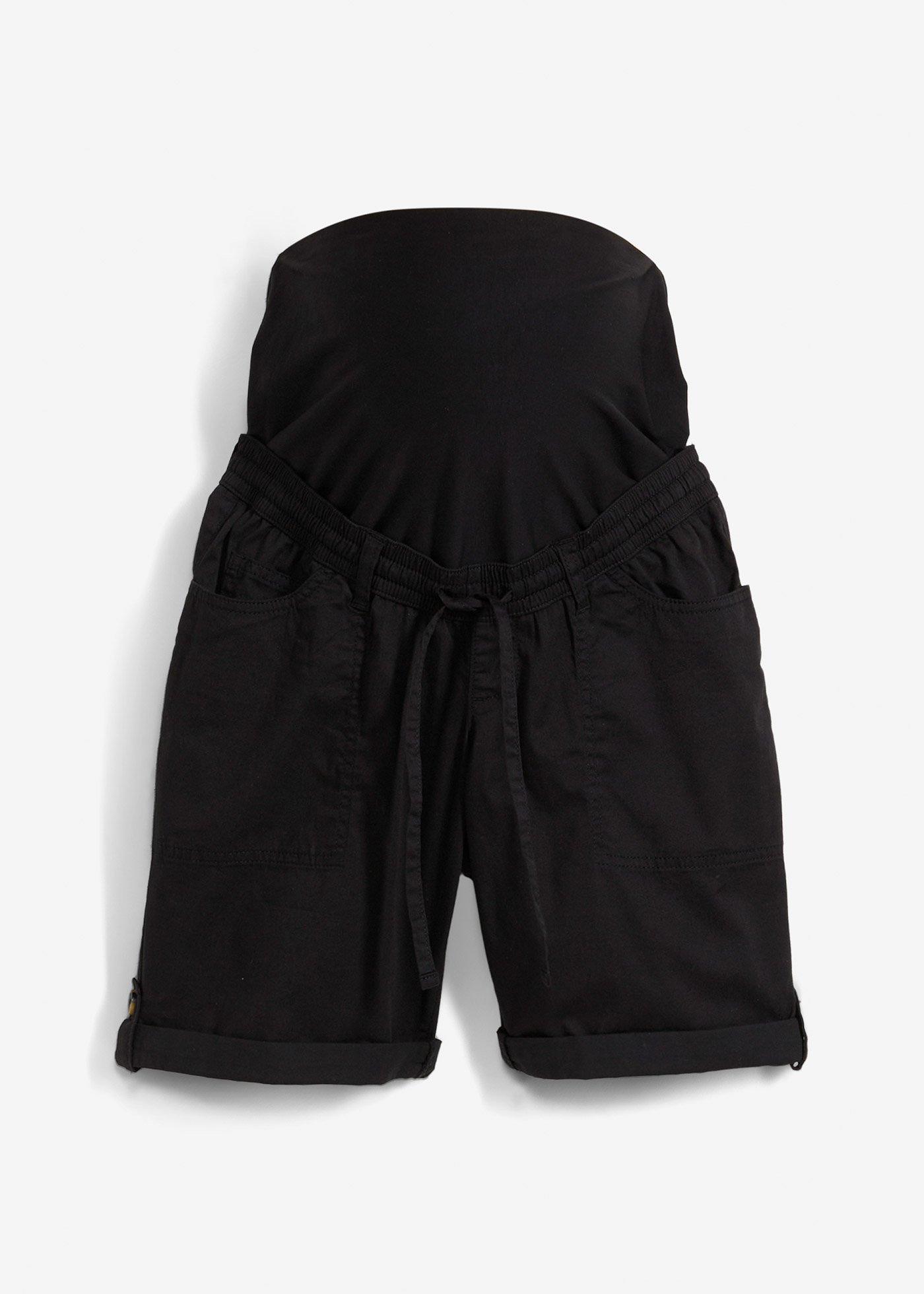 bonprix Uppvikbara mammabermudas