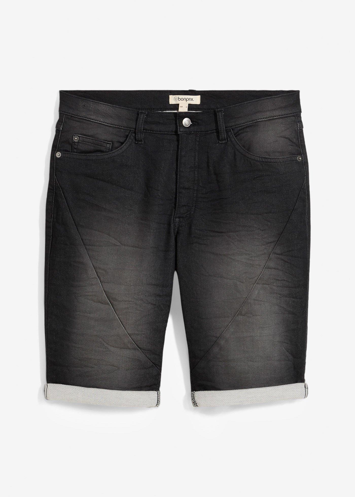 bonprix – Shorts i sweatdenim, Relaxed Fit
