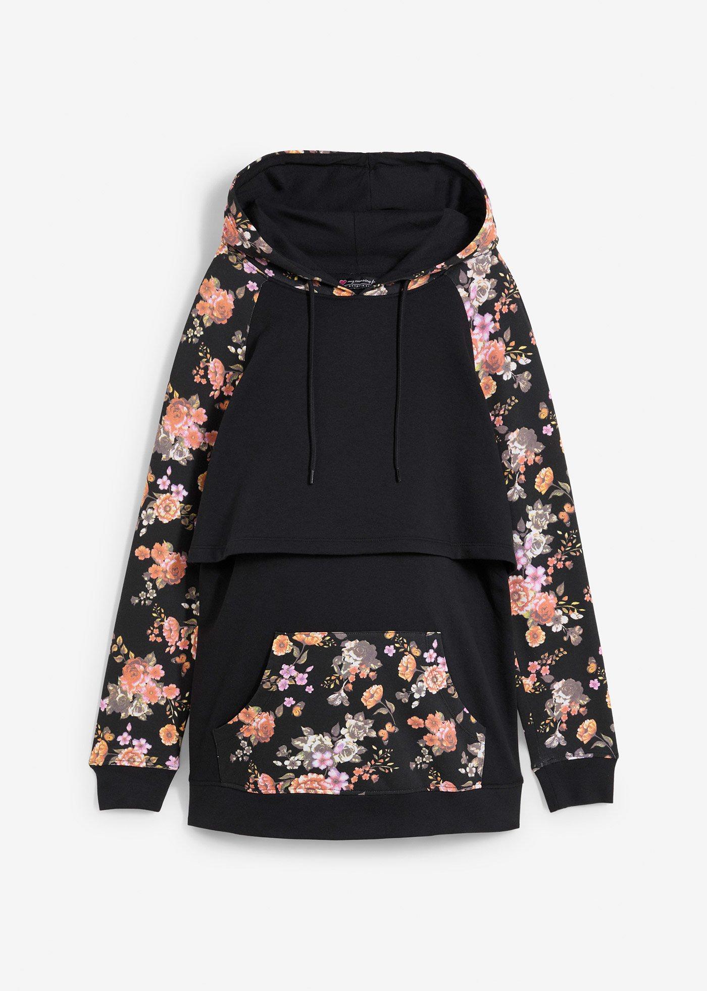 bonprix Mjuk mamma-/amningssweatshirt