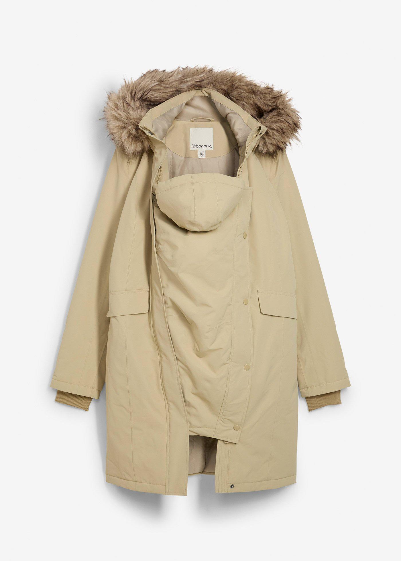 bonprix Mammakappa i vind- och vattentätt material med babyficka