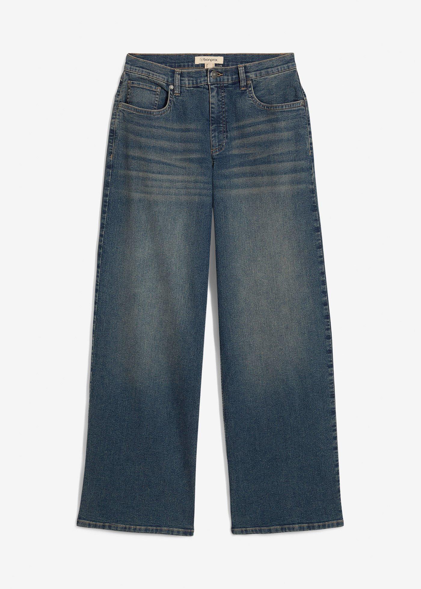 bonprix – Wide Leg Jeans High Waist
