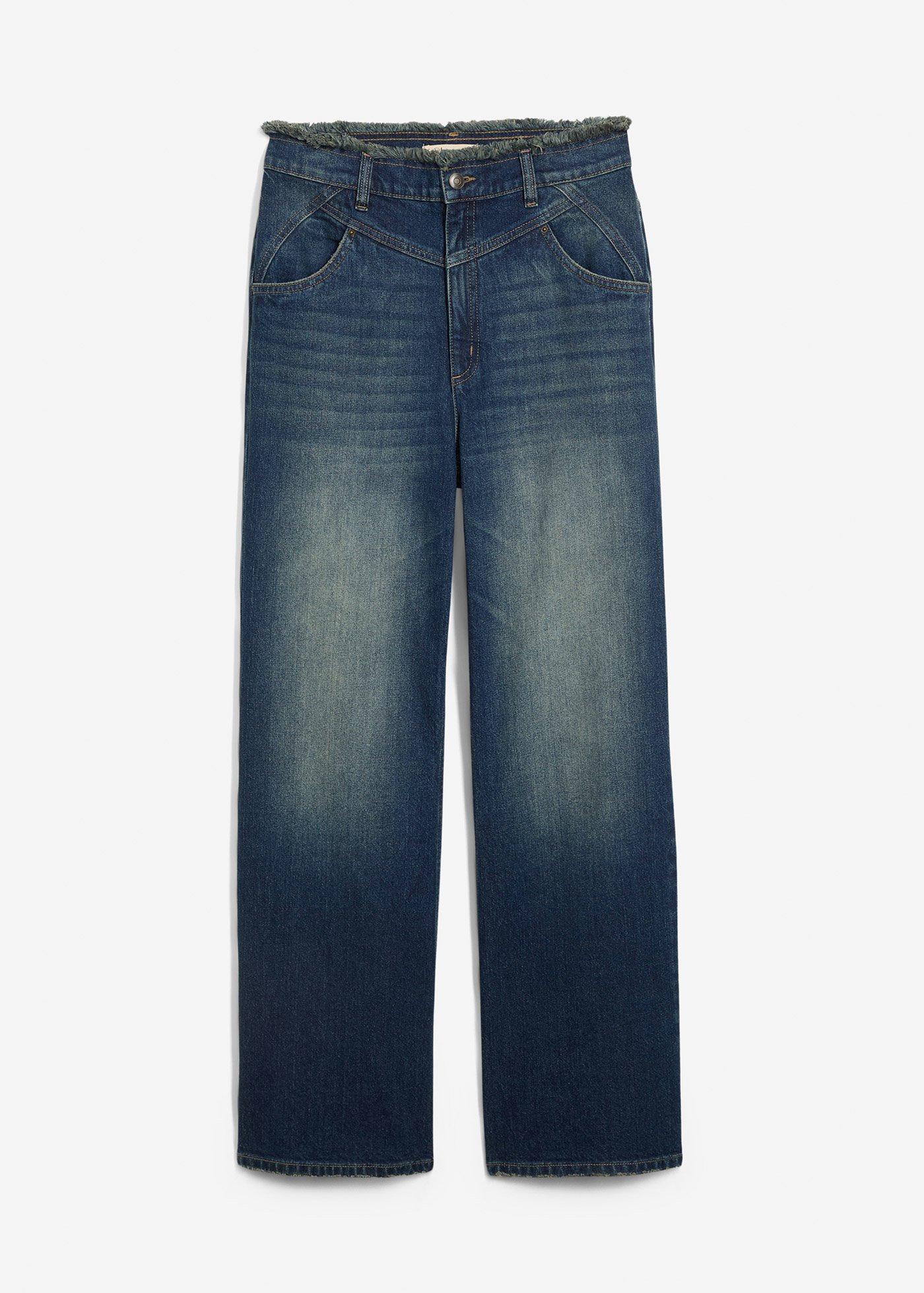 bonprix – Straight-Jeans High Waist