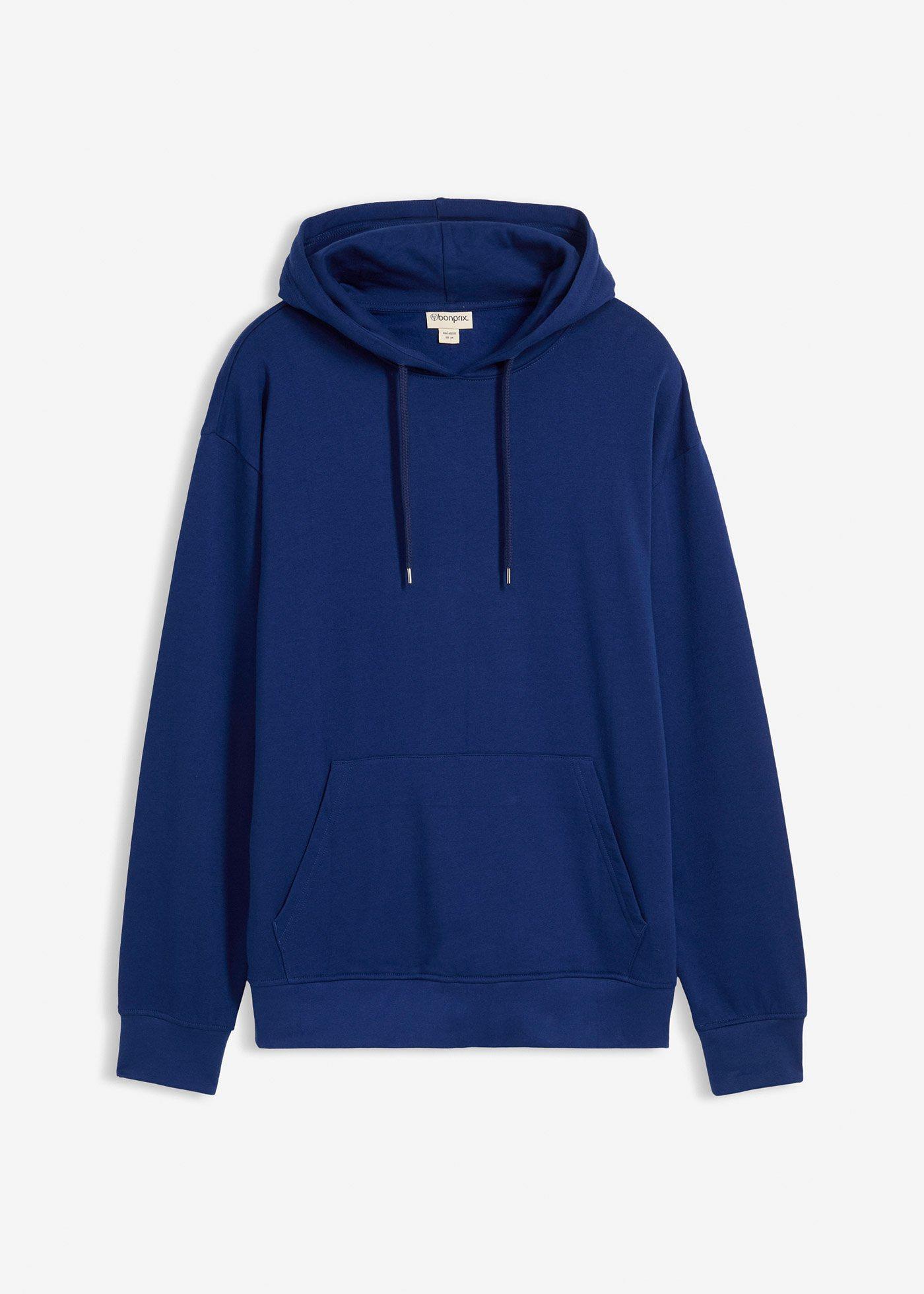 bonprix – Sweatshirt med huva, avslappnad passform