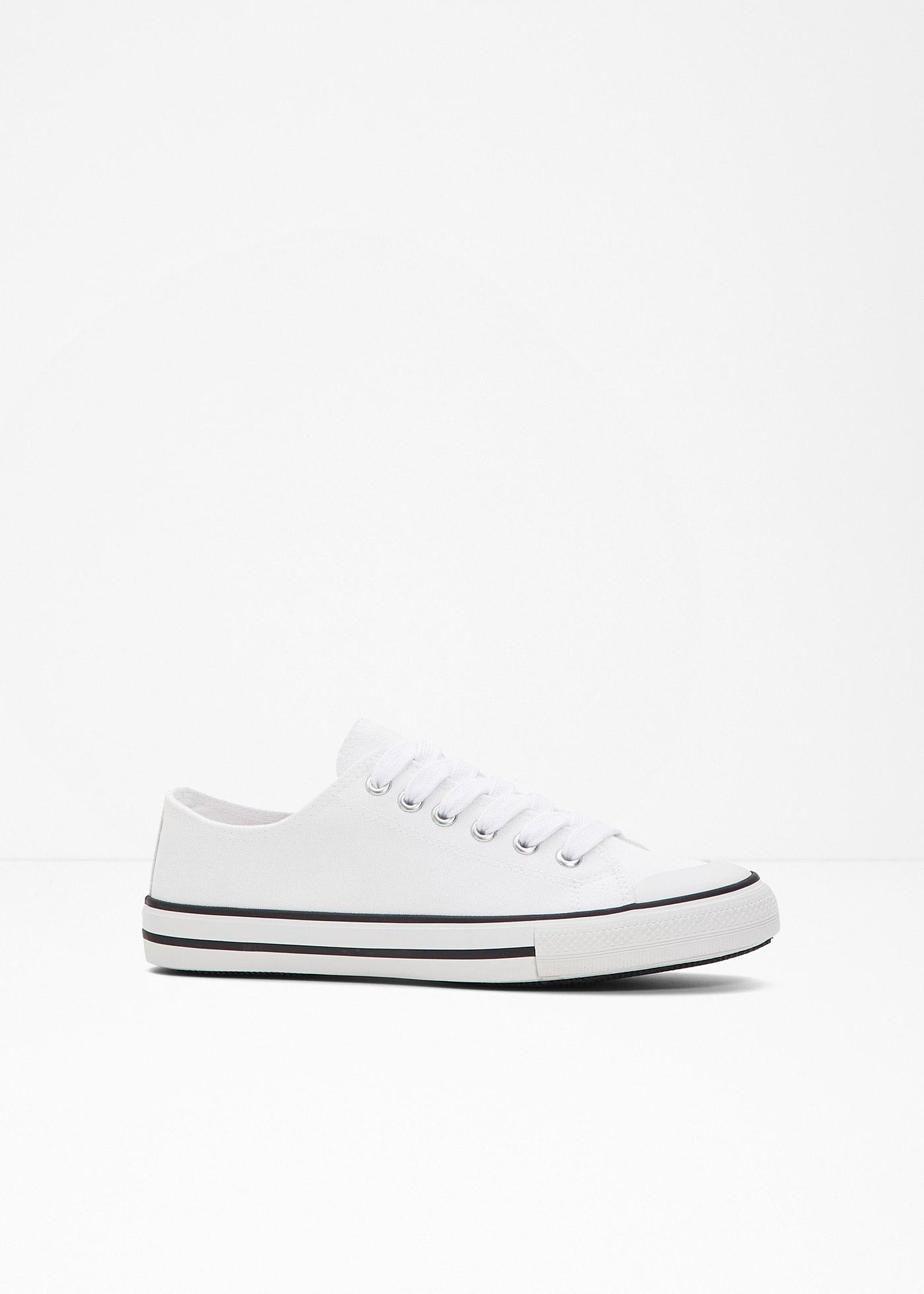 bonprix – Sneakers av bomullskanvas