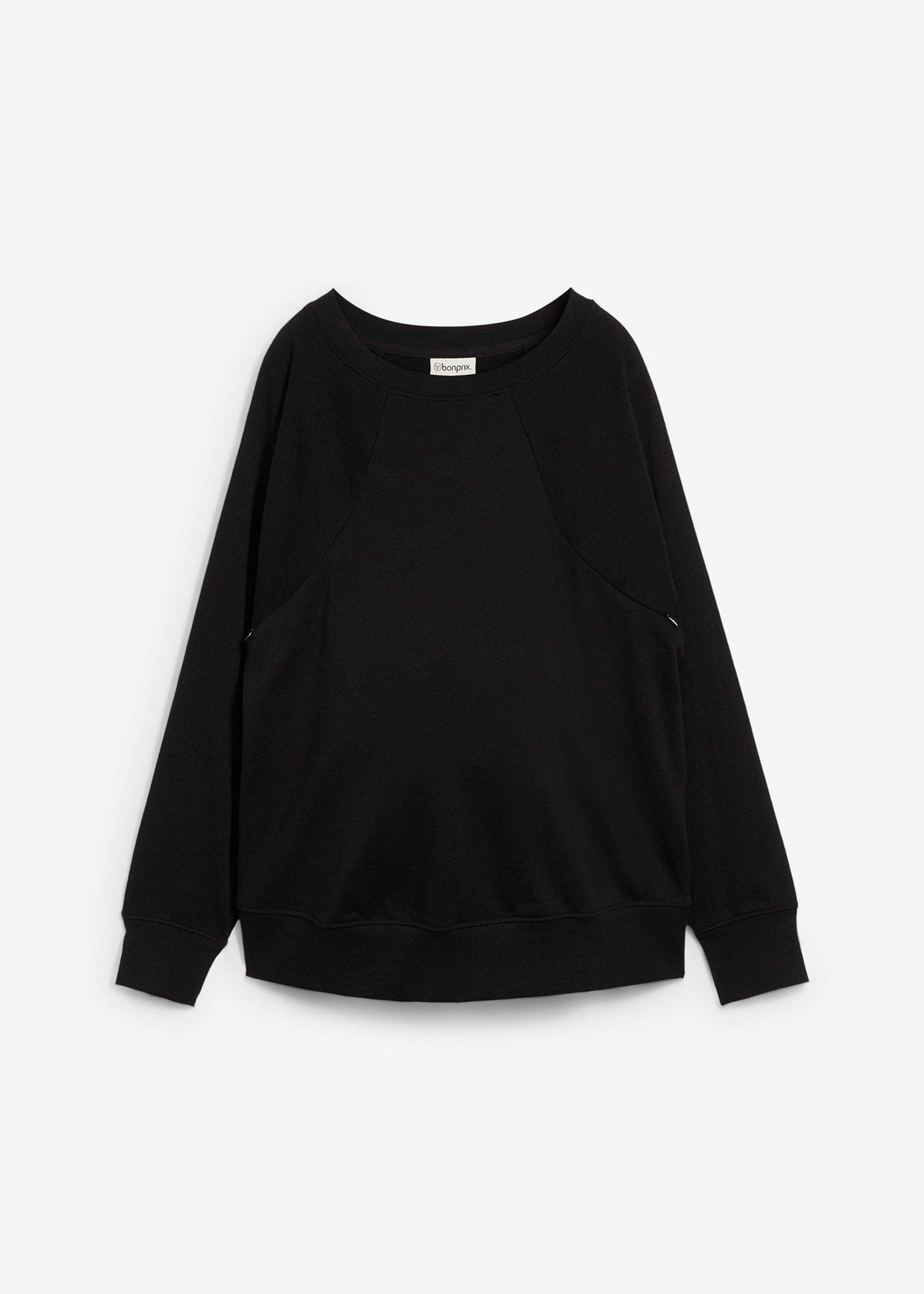 bonprix Mamma-/amningssweatshirt i ekologisk bomull