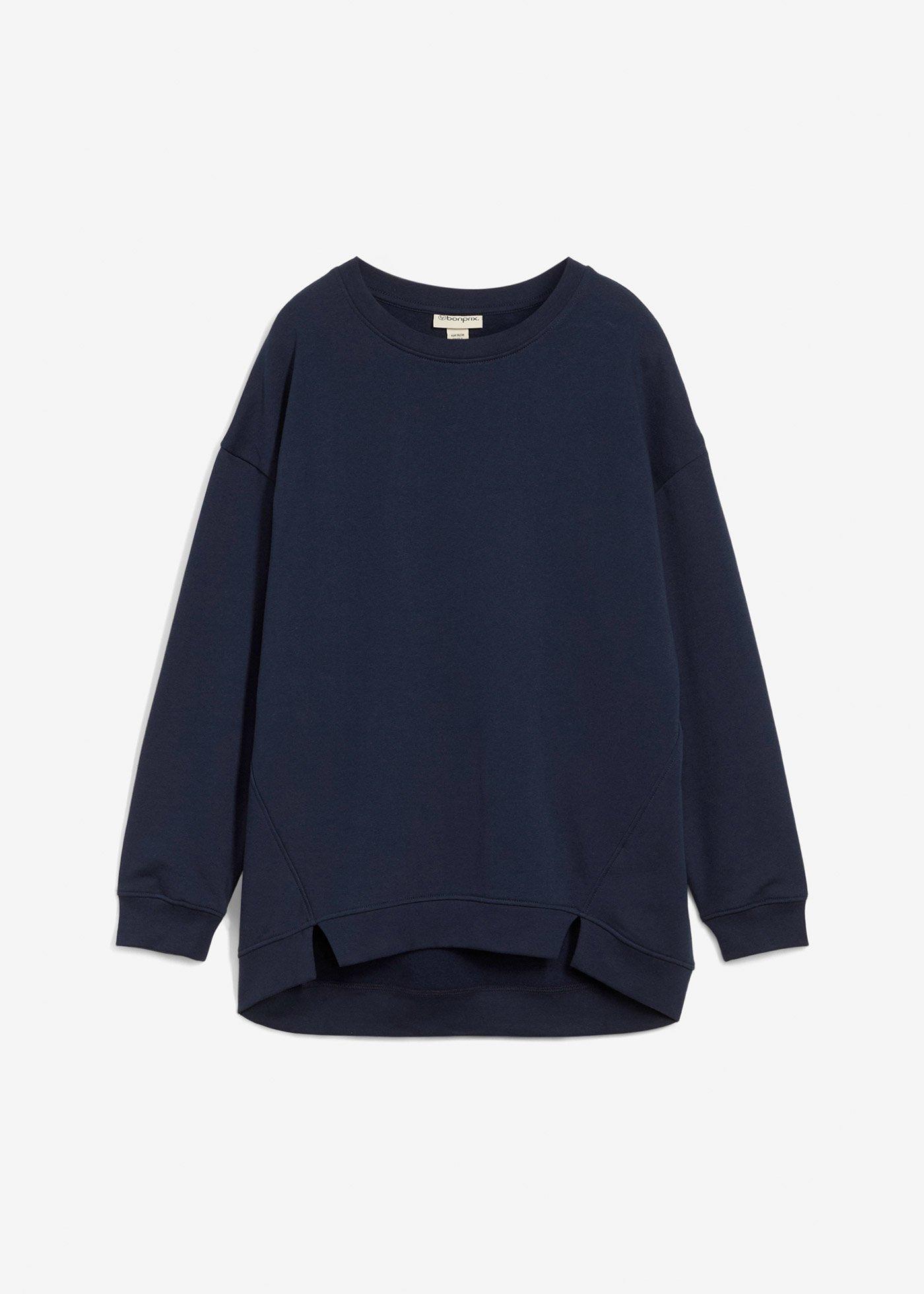 bonprix – Oversizesweatshirt i bomullsmix